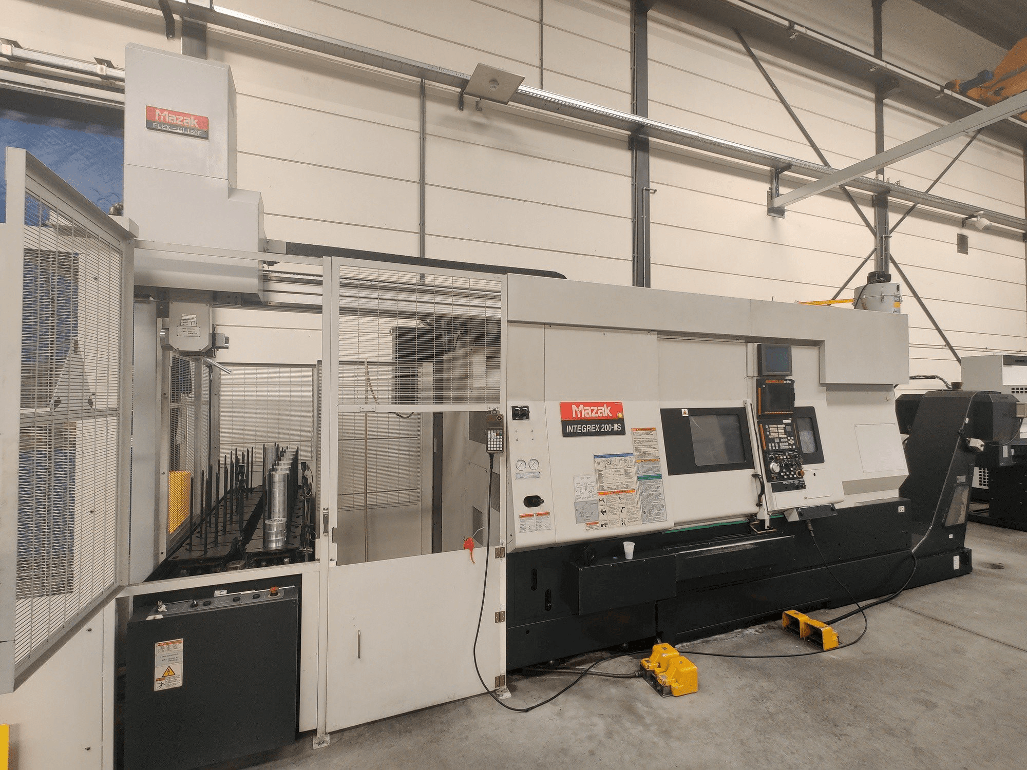 Front view of Mazak Integrex 200-3S machine