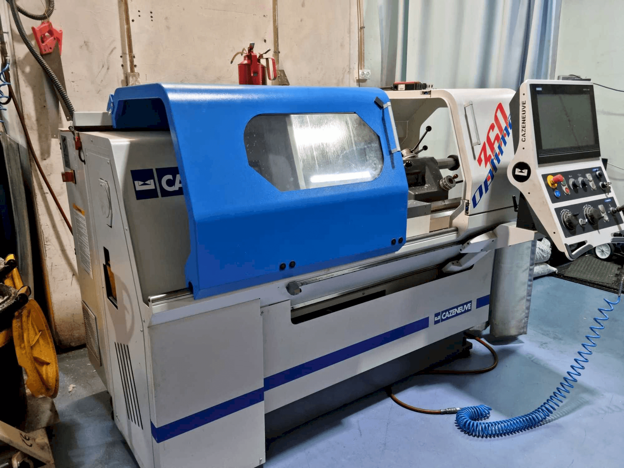 Front view of CAZENEUVE Optimax 360 machine
