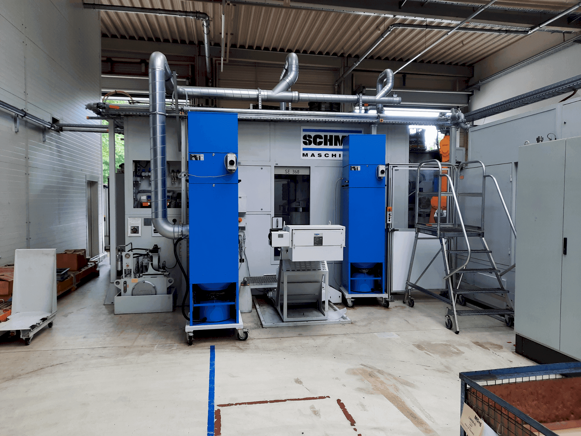 Front view of SCHMID SE 368 machine