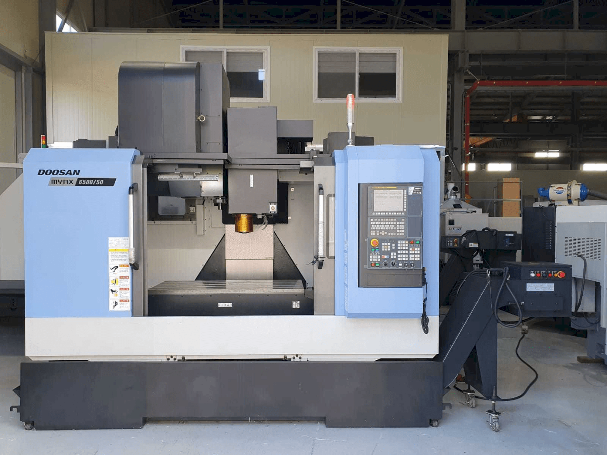 Front view of Doosan Mynx 6500/50 machine