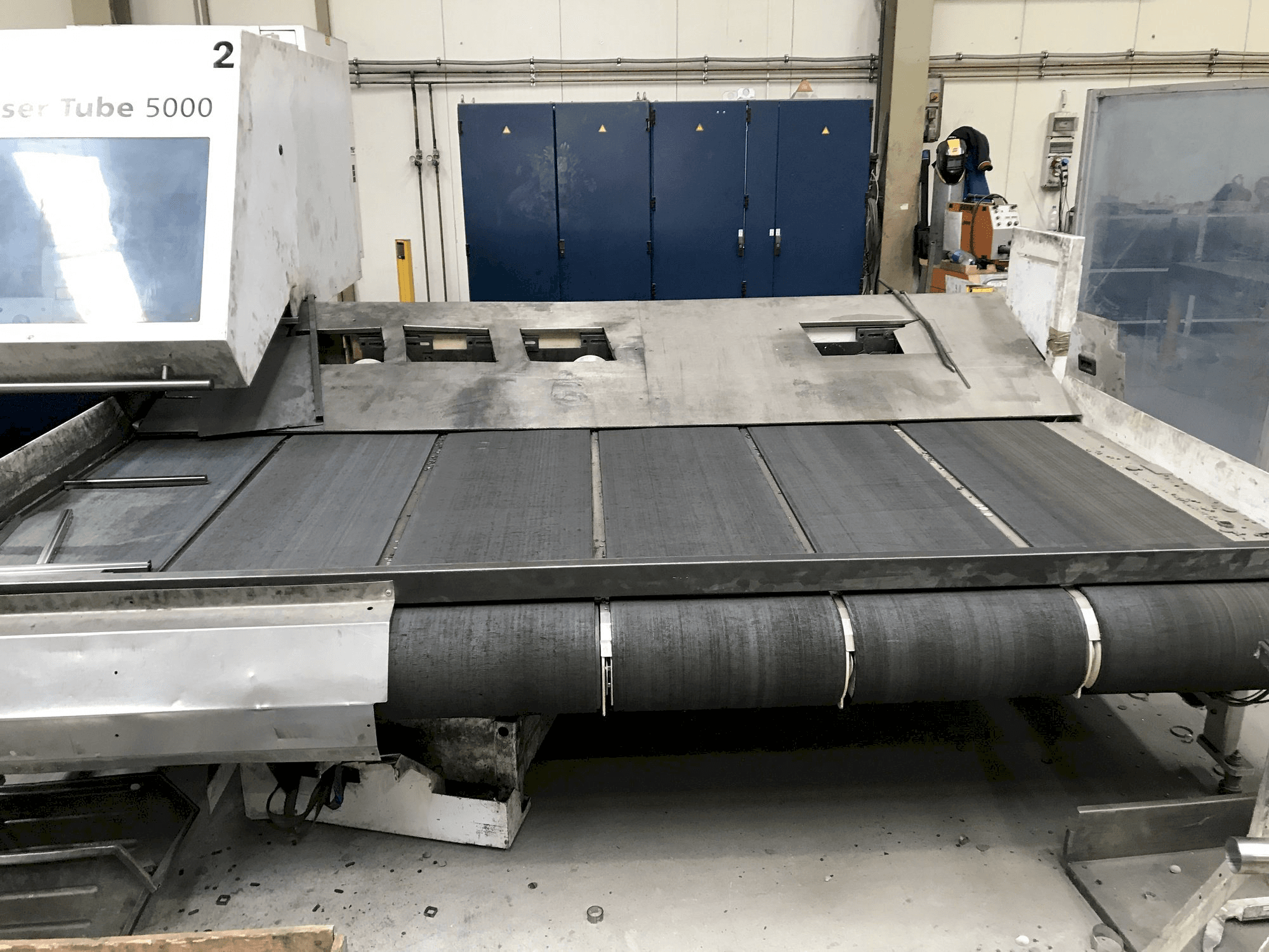Front view of Trumpf TruLaser Tube 5000 machine