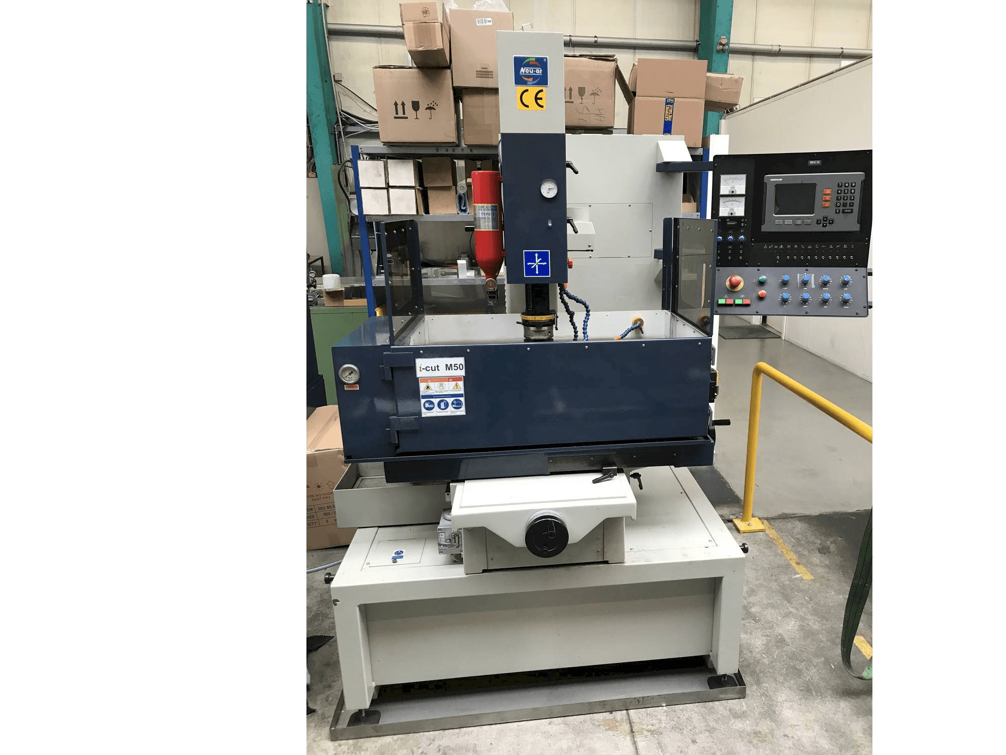 Front view of i-cut M50 machine