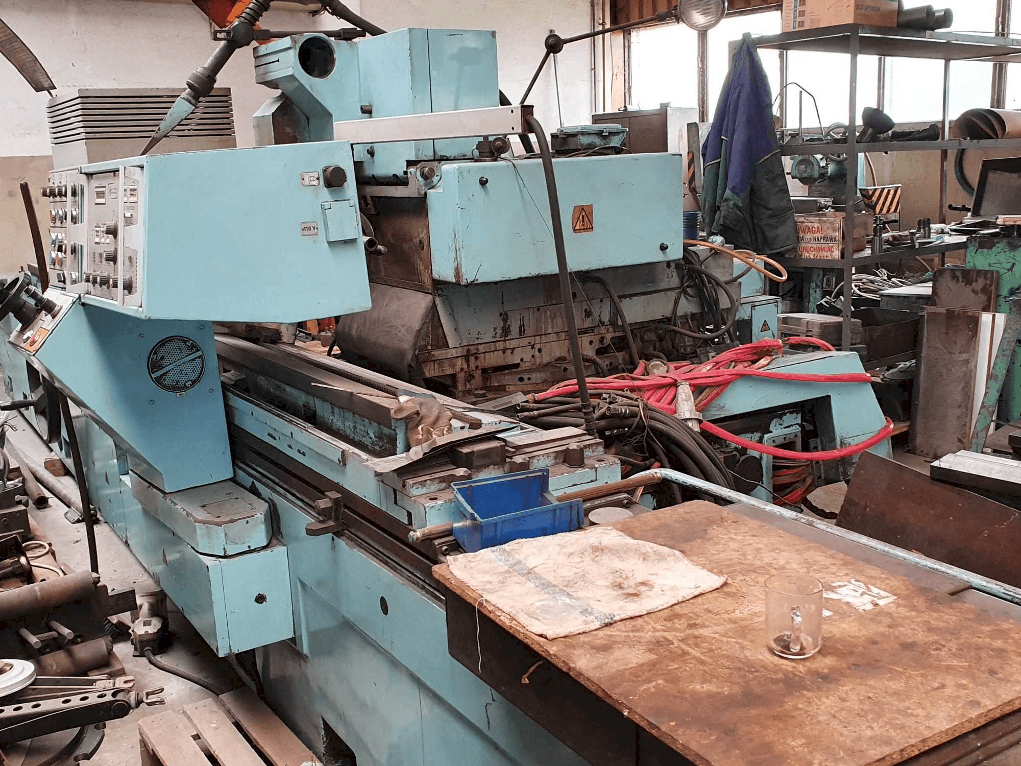 Front view of TOS BUC 63B/3000 machine