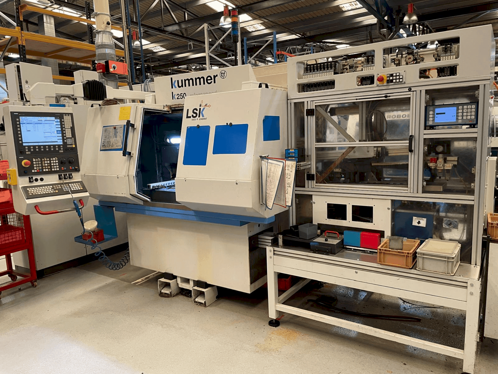 Front view of KUMMER K250 machine