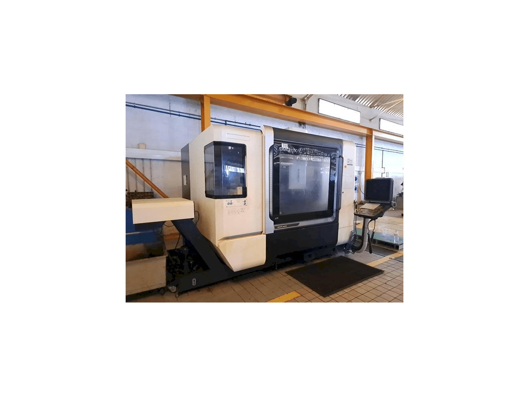 Front view of DMG MORI DMC 1150V machine