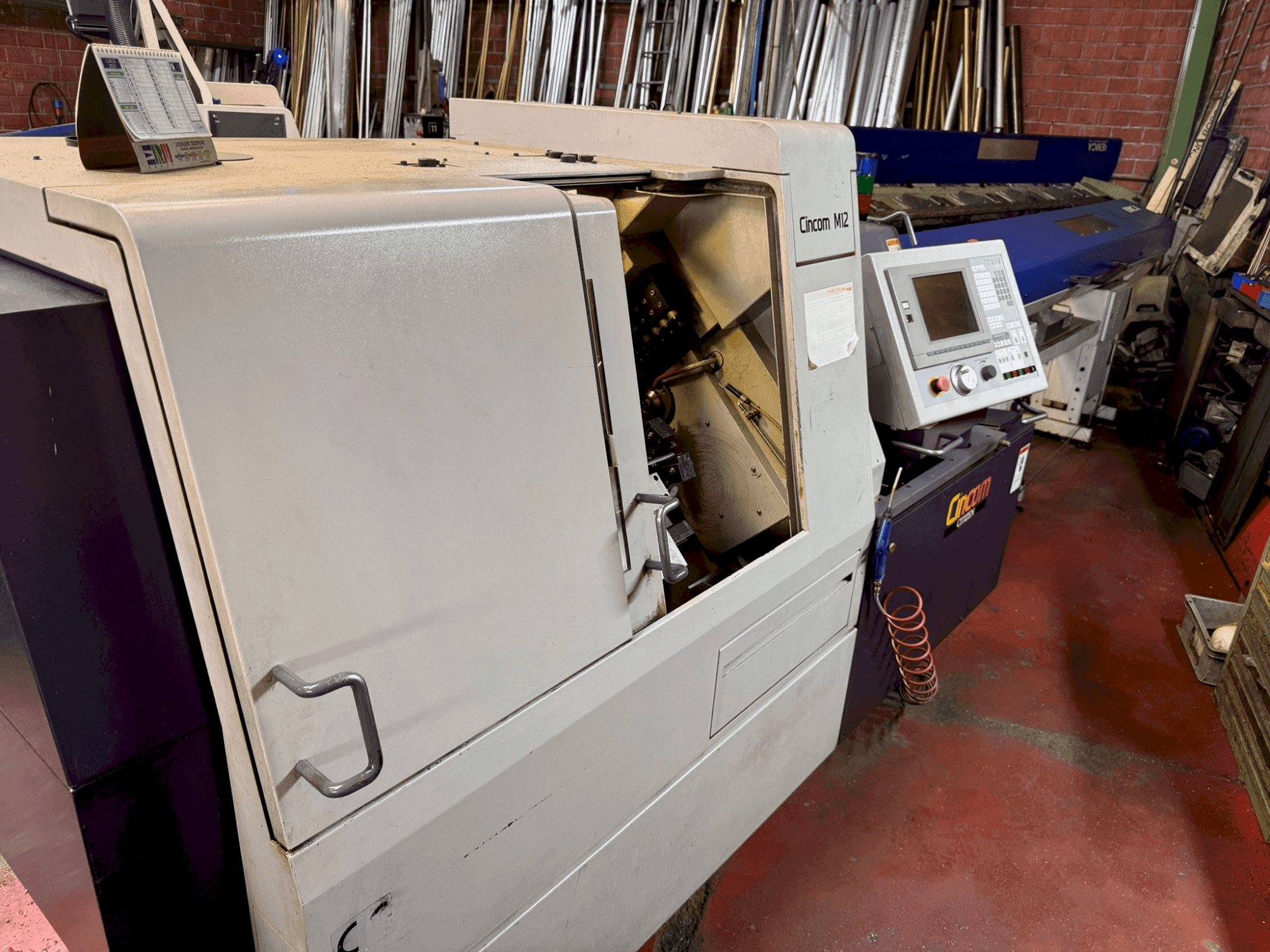 Front view of Citizen CINCOM M12 machine