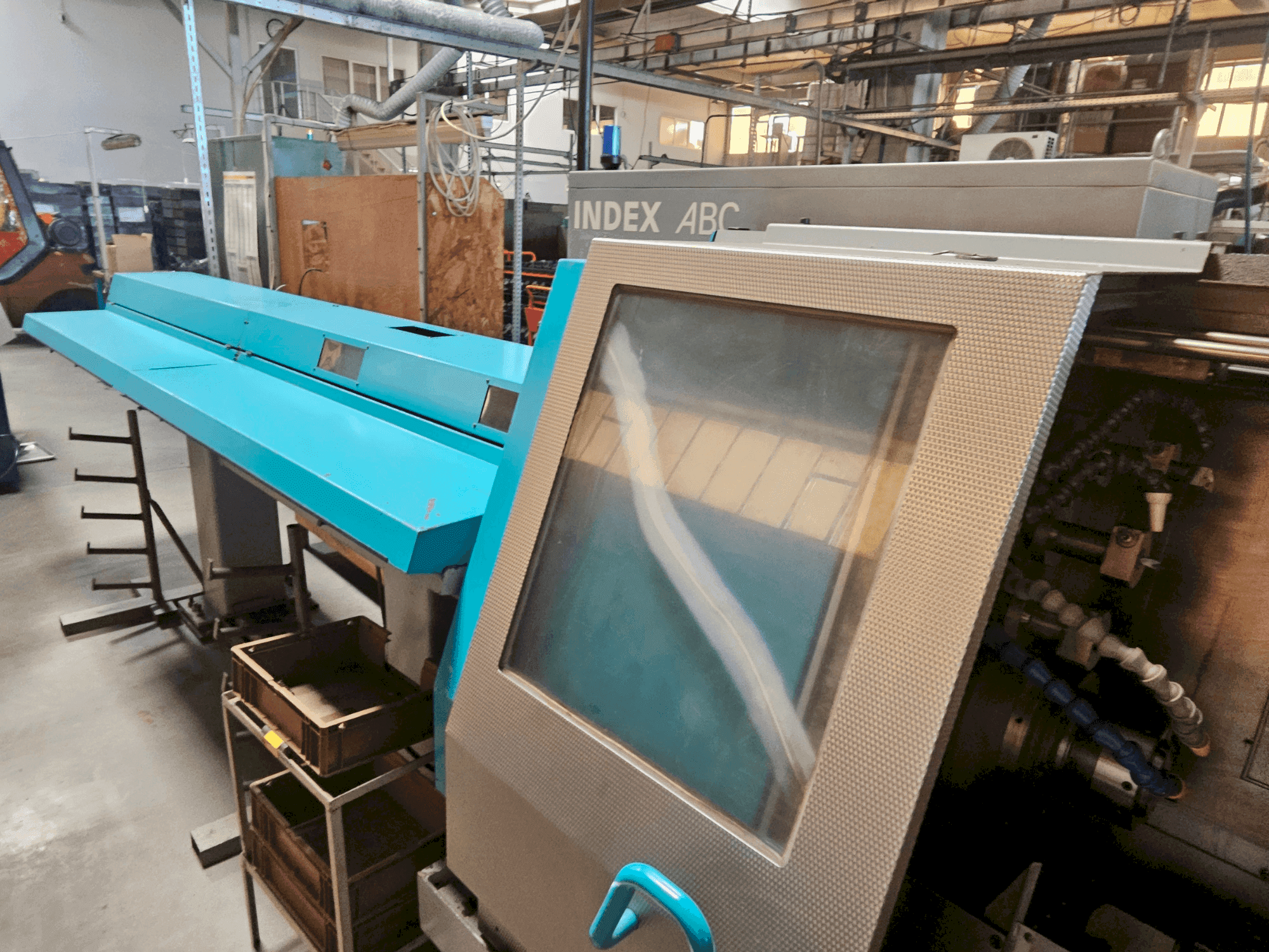 Front view of Index ABC machine