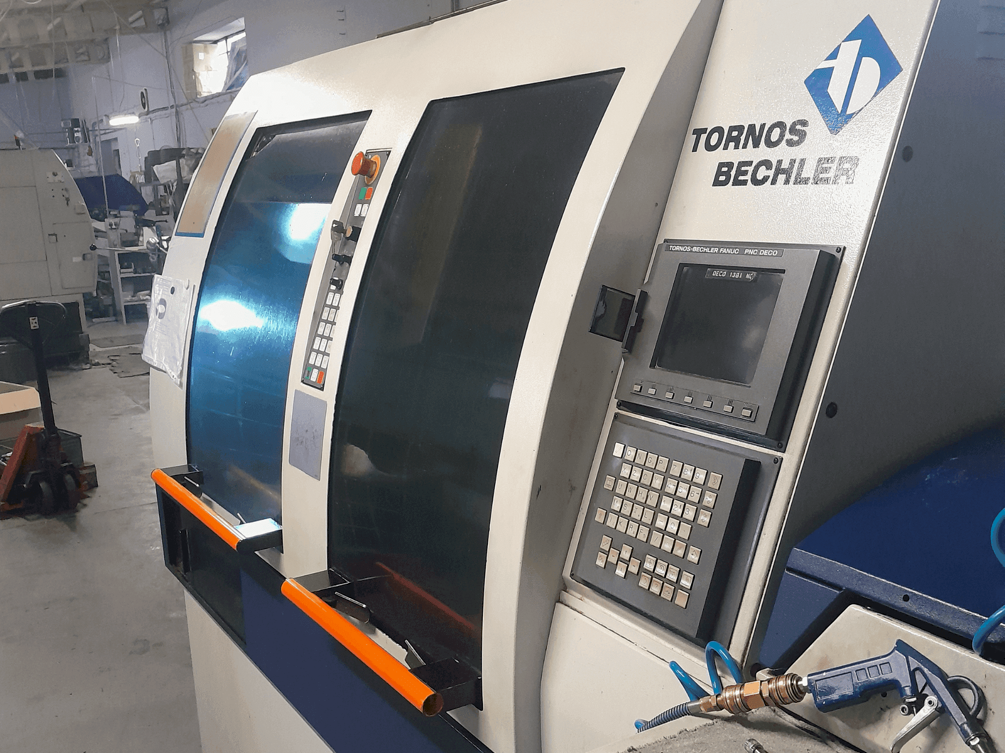 Front view of TORNOS DECO 13 BASIC machine