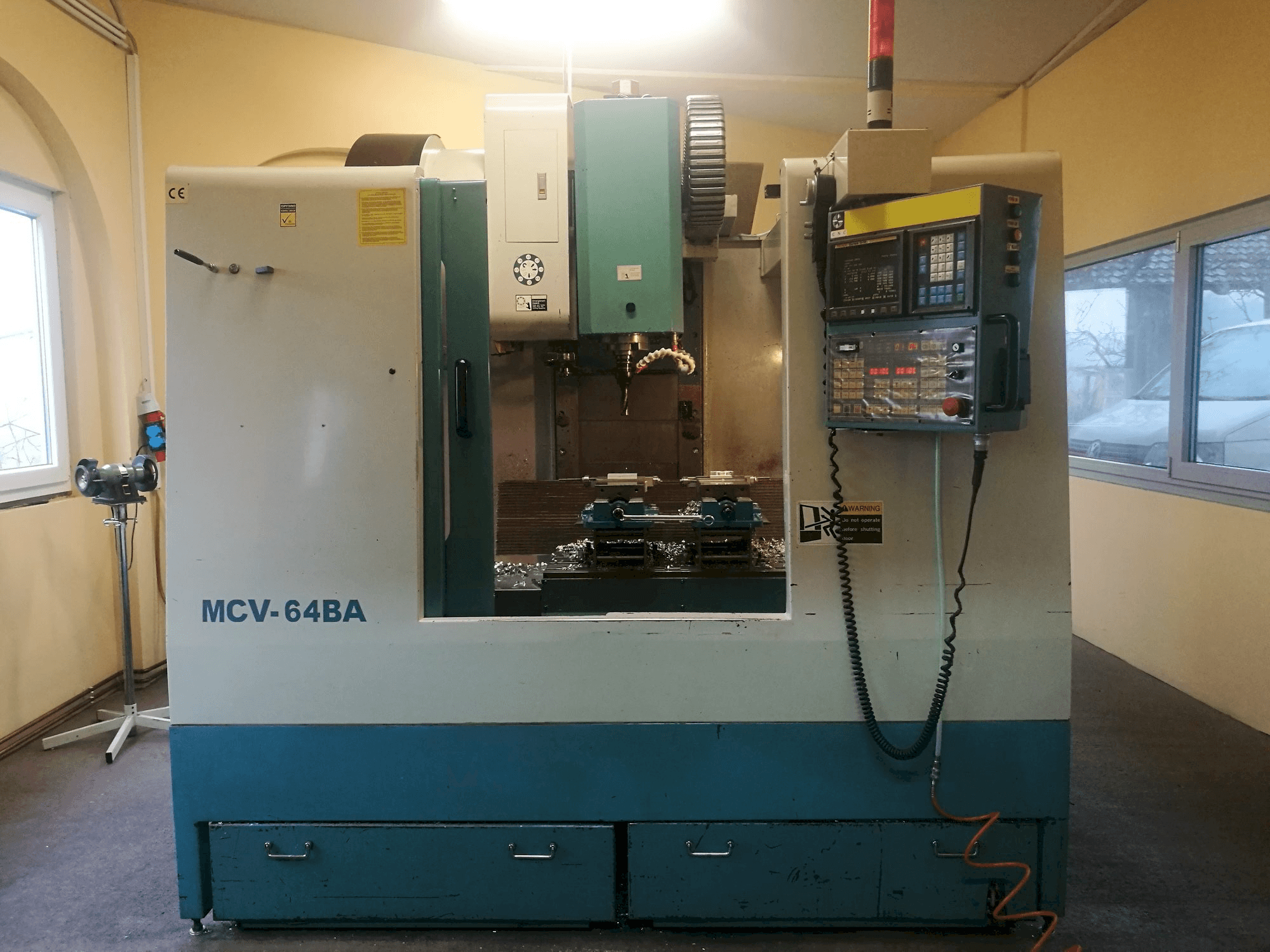 Front view of PJM MCV-64BA machine