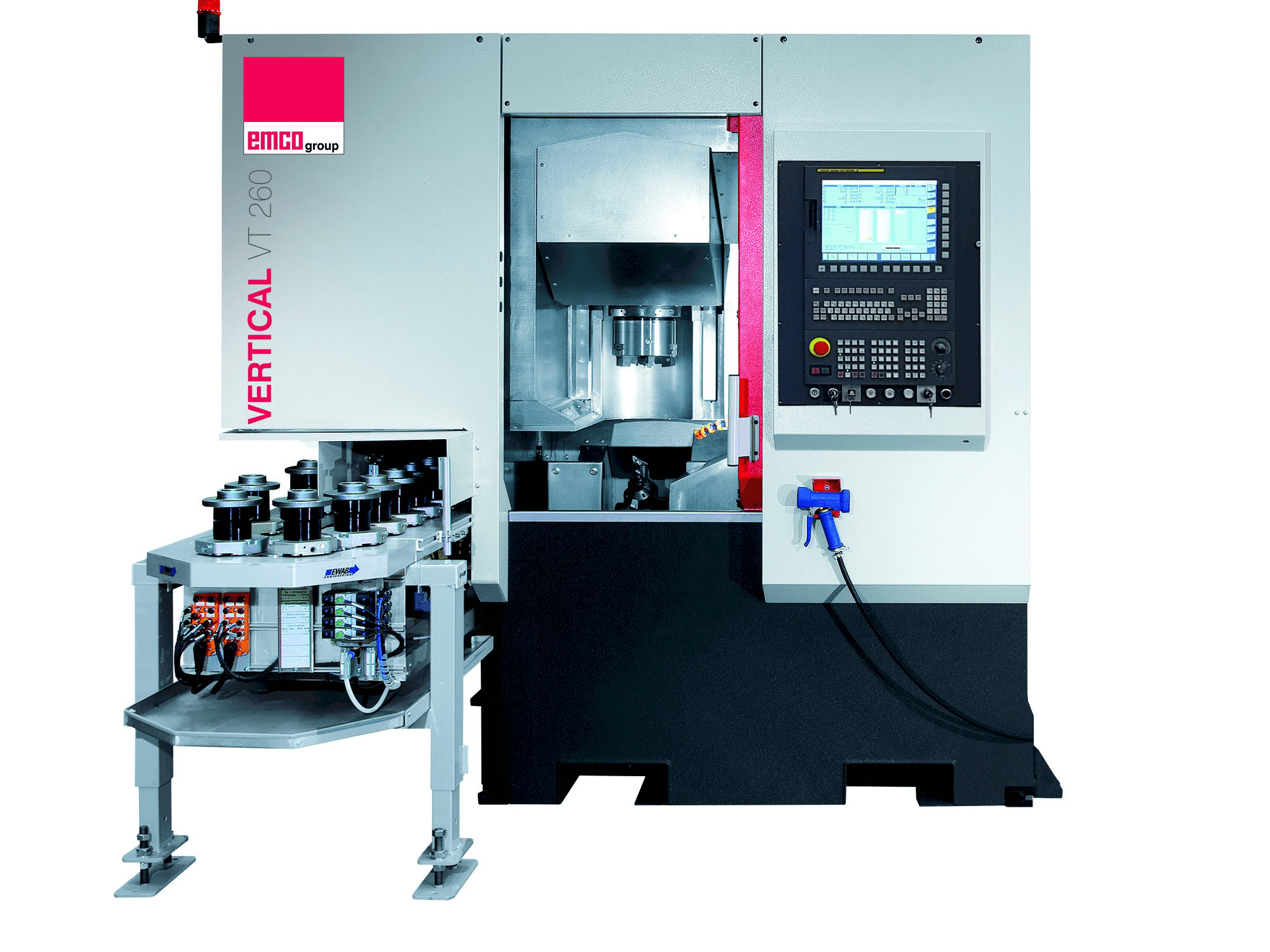 Front view of EMCO VT260 MY machine