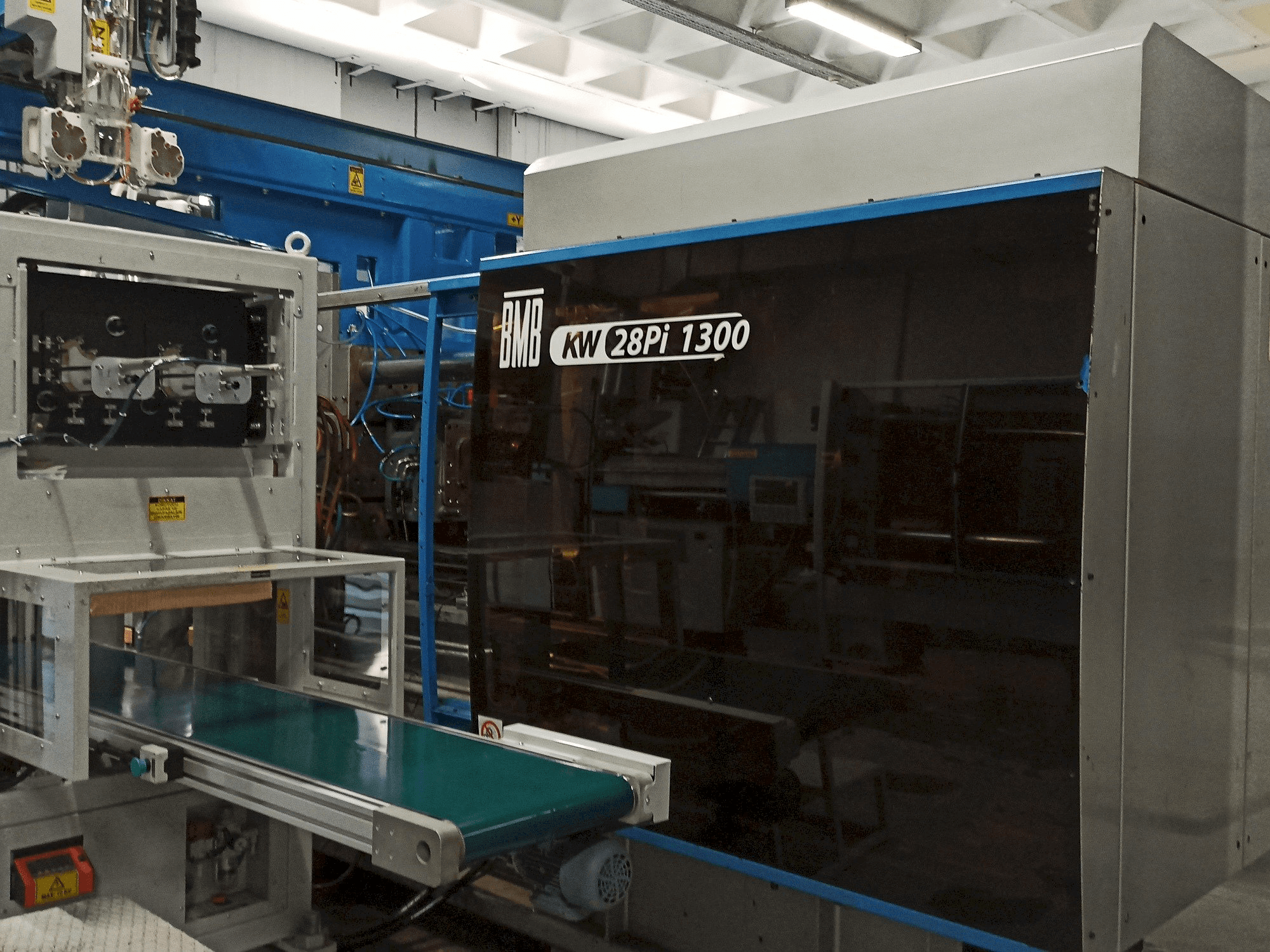 Front view of BMB KW28 PI/1300 machine