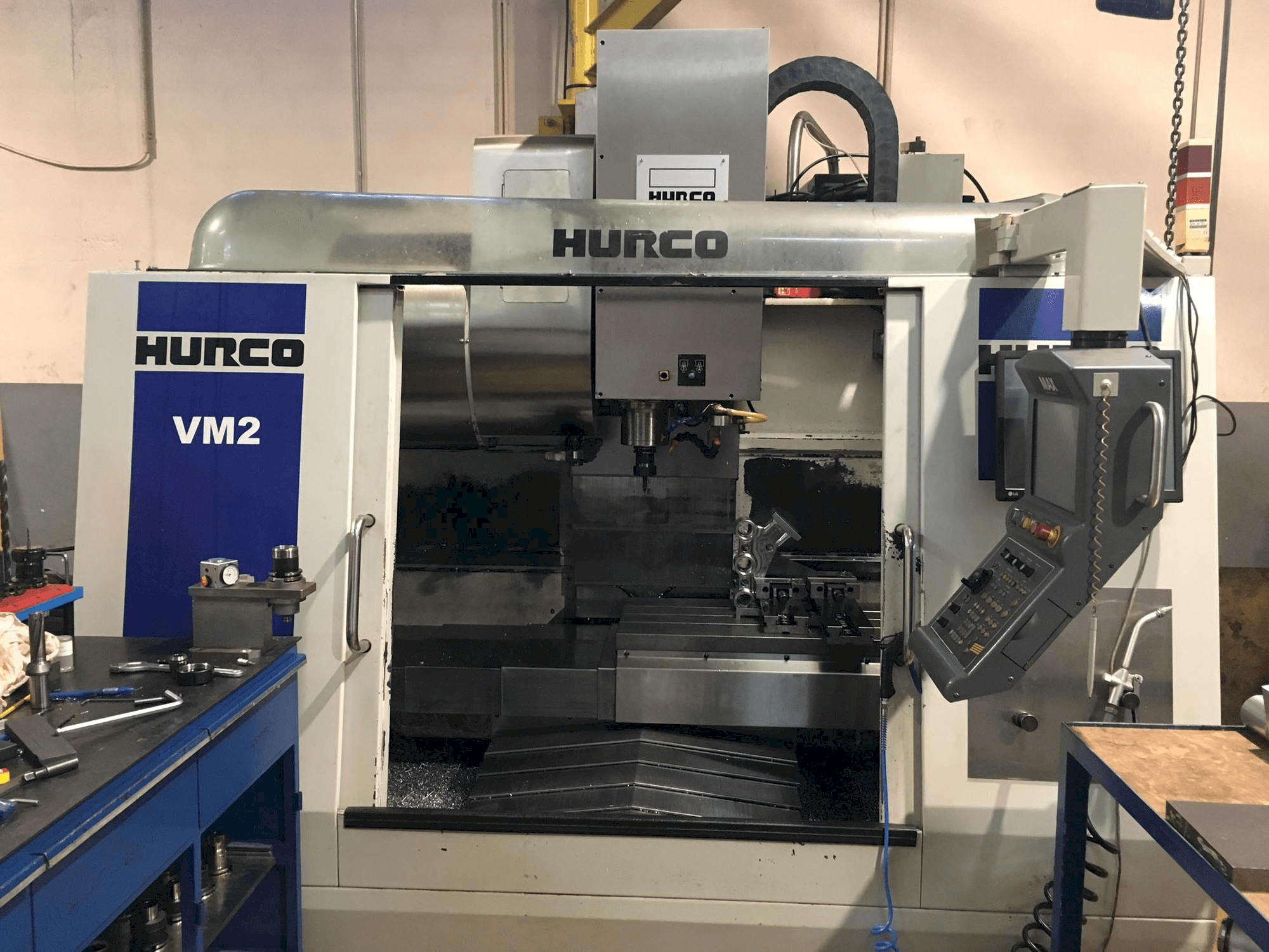 Front view of Hurco VM2 machine
