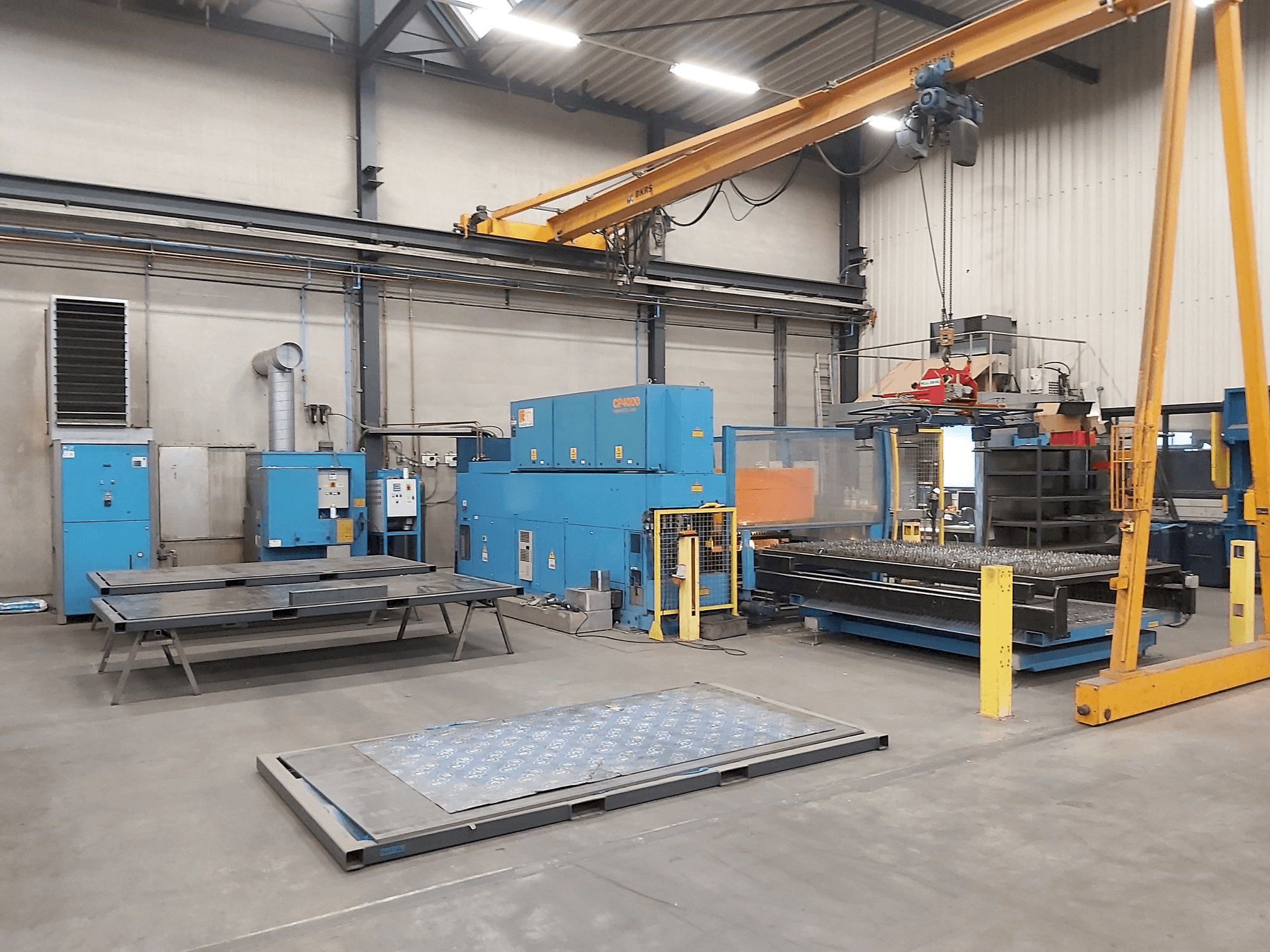 Front view of Prima Power Platino 1530 4,0kW CO2 machine