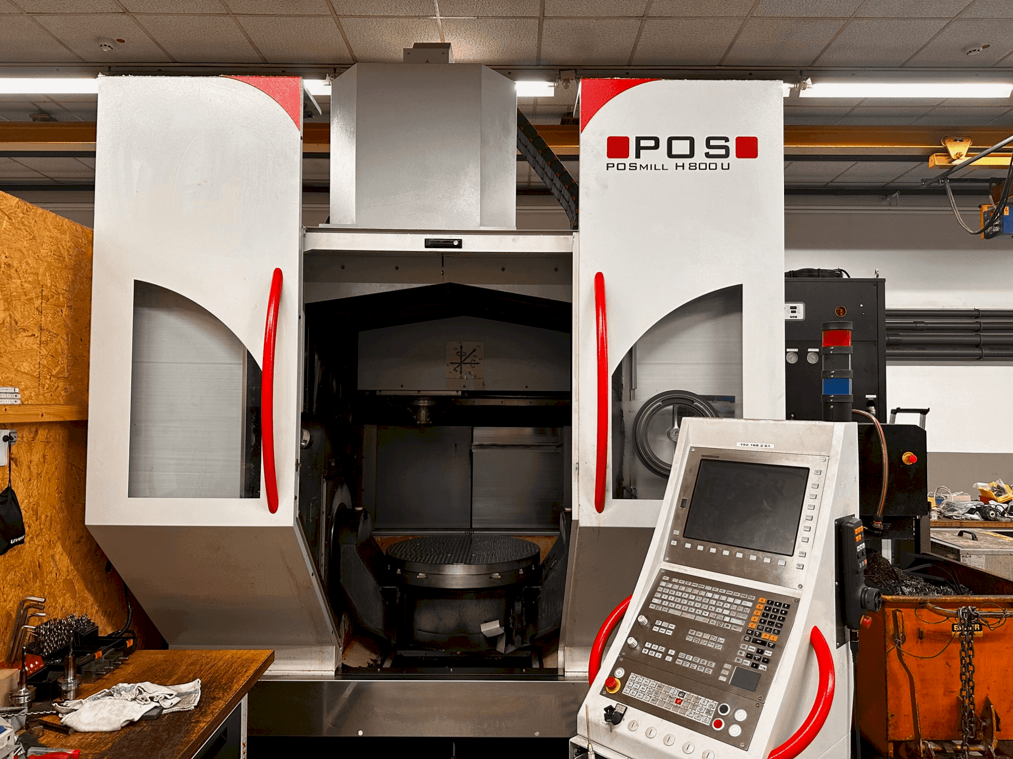 Front view of POSmill H800U machine