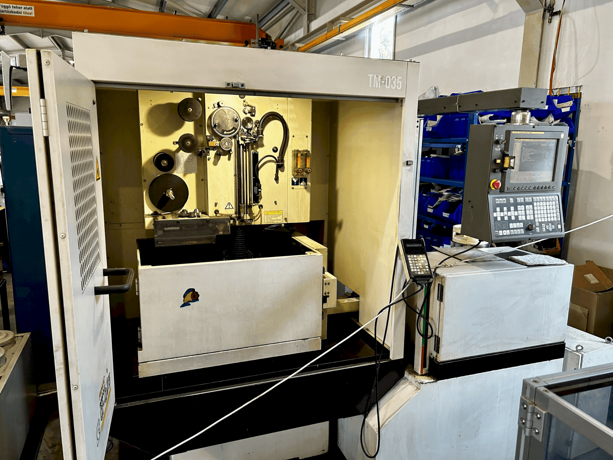 Front view of FANUC Robocut α-0iB machine
