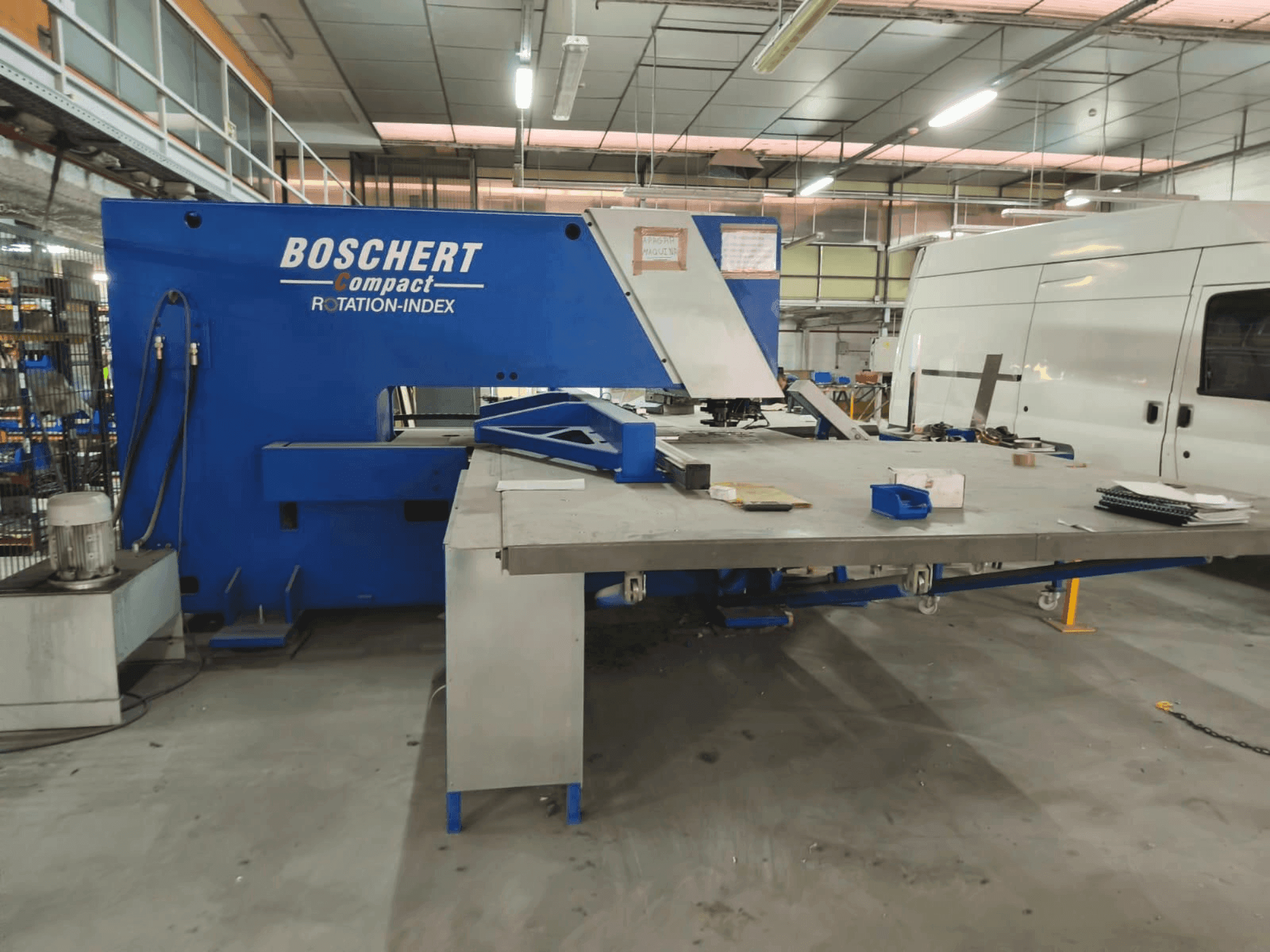 Front view of BOSCHERT Compact 1250 Rota machine