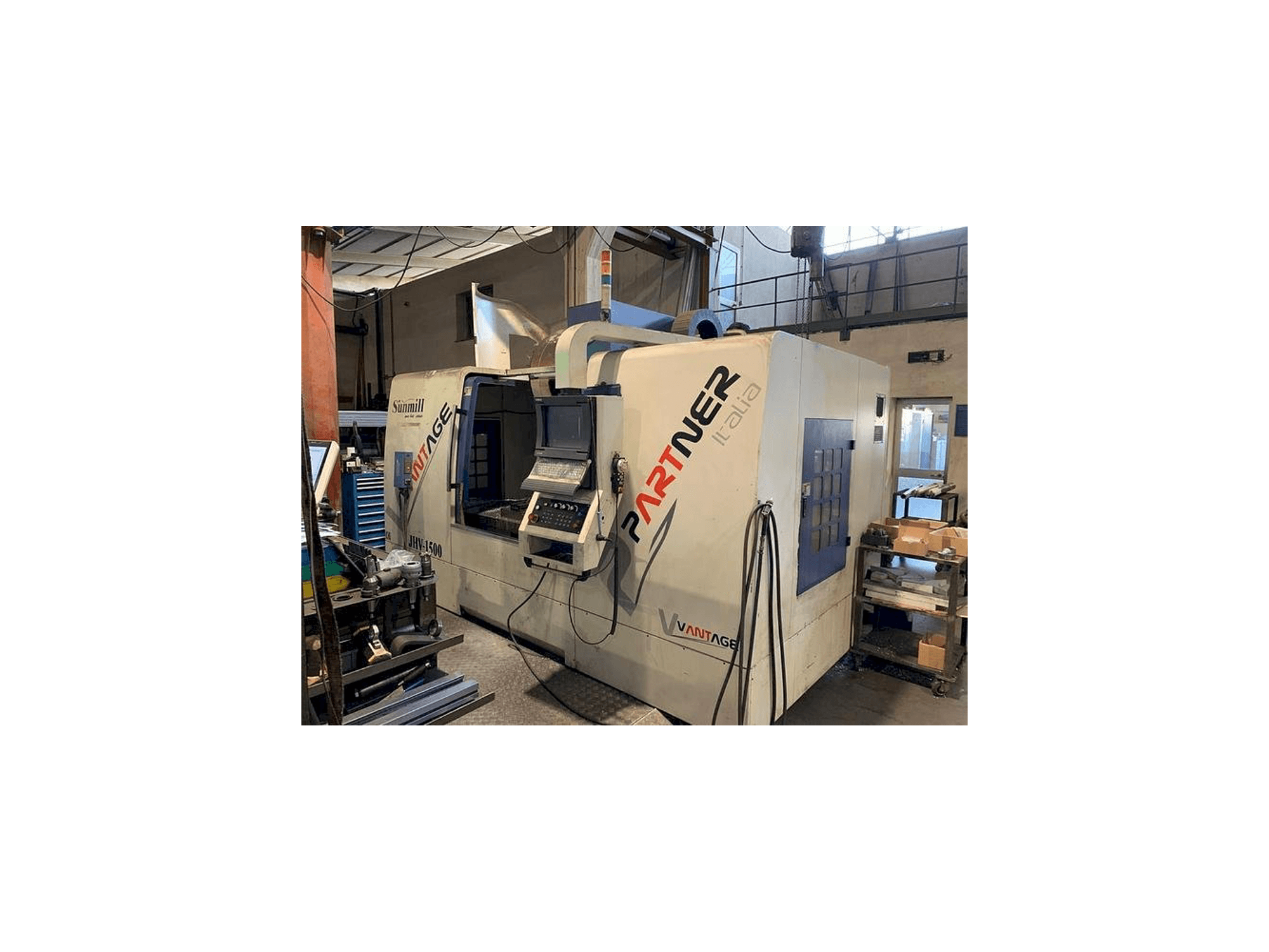 Front view of SUNMILL PARTNER VANTAGE JHV-1500 machine