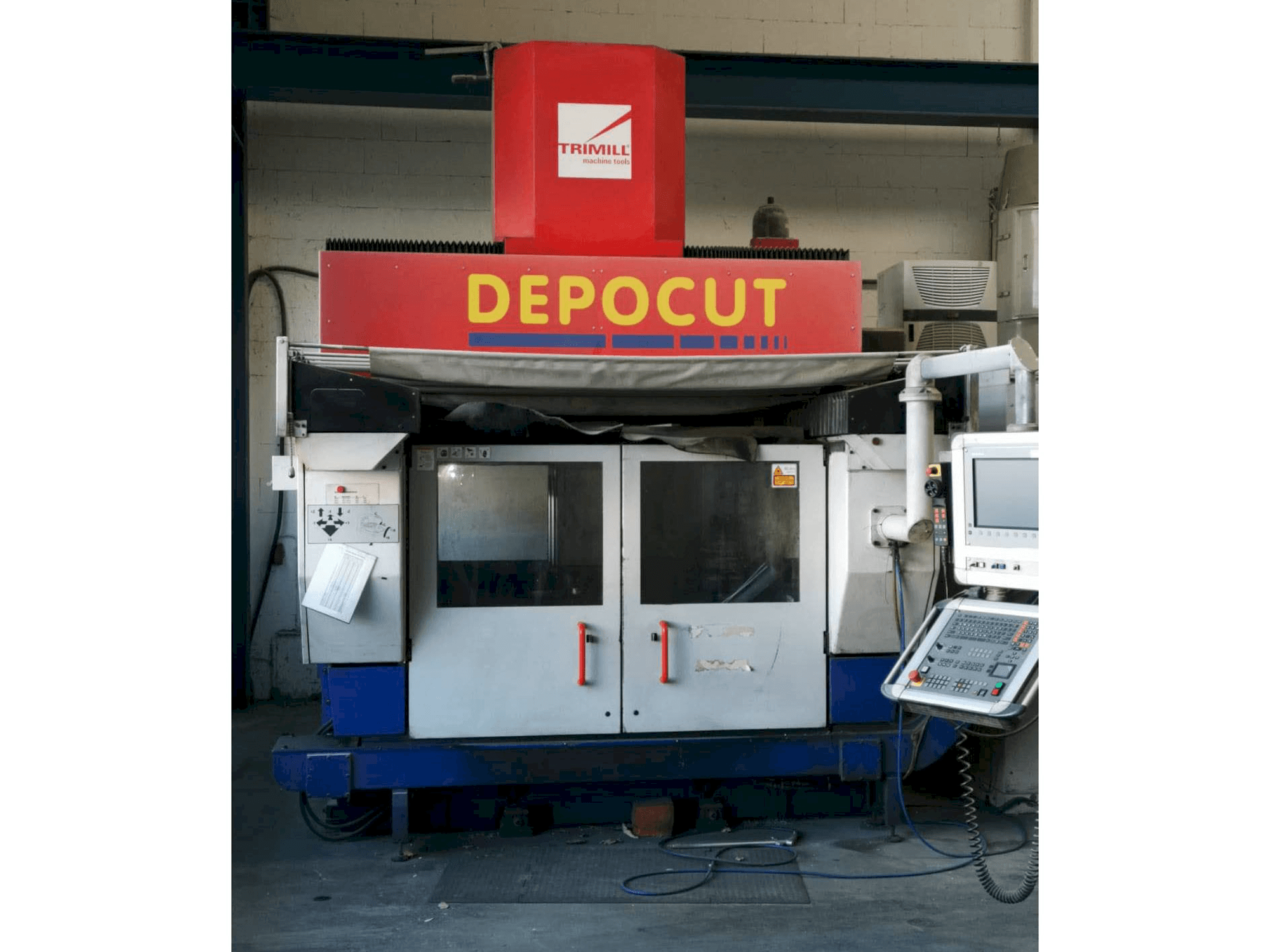 Front view of TRIMILL DEPOCUT 2012 machine