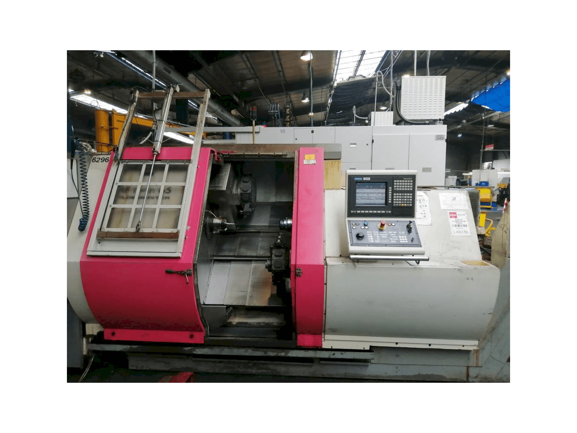 Front view of Gildemeister MF twin 65 machine