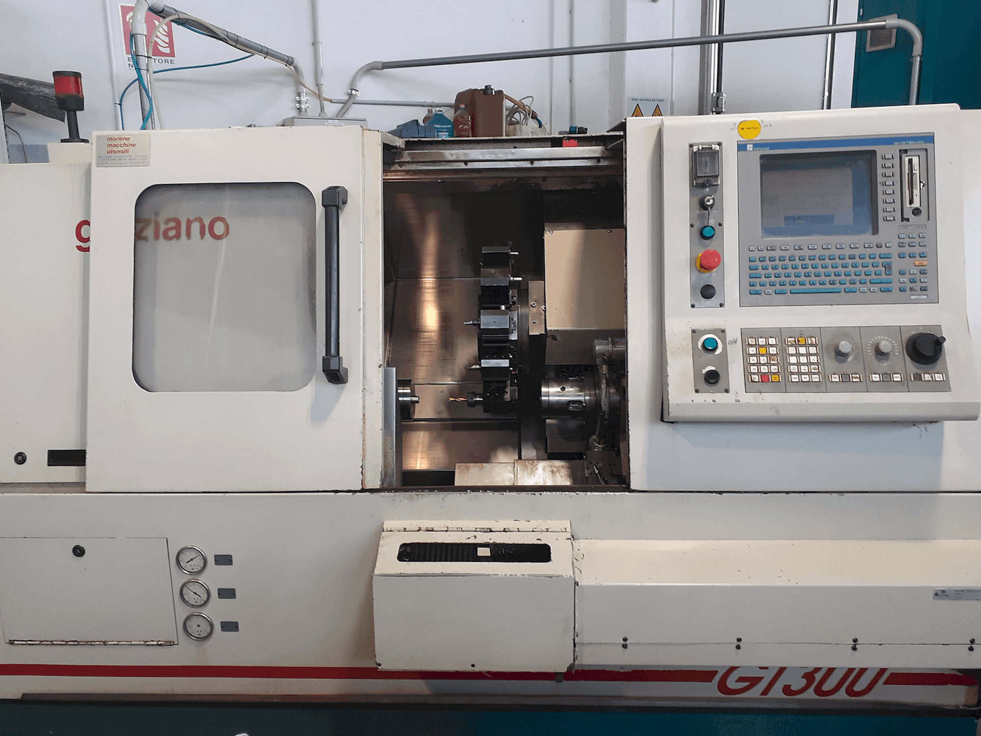 Front view of Graziano GT 300 machine