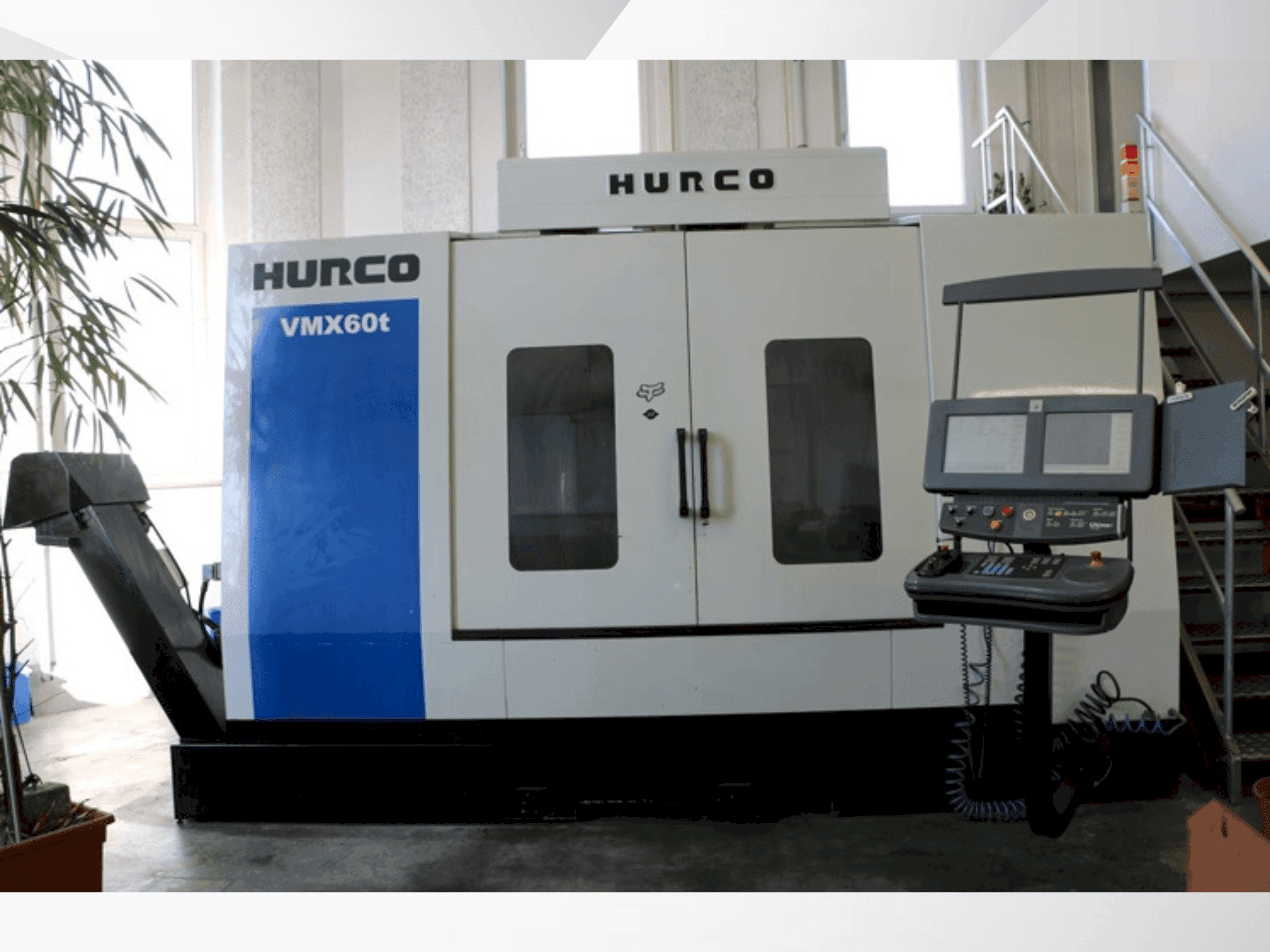Front view of Hurco VMX60/40T machine