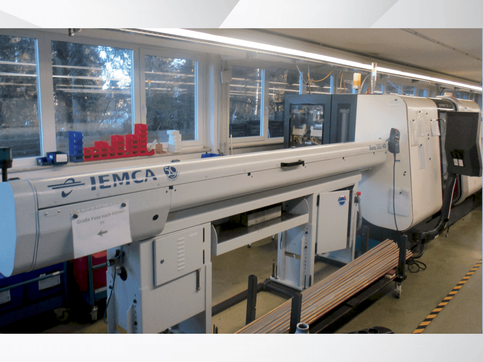 Front view of Gildemeister Sprint 50 Linear machine