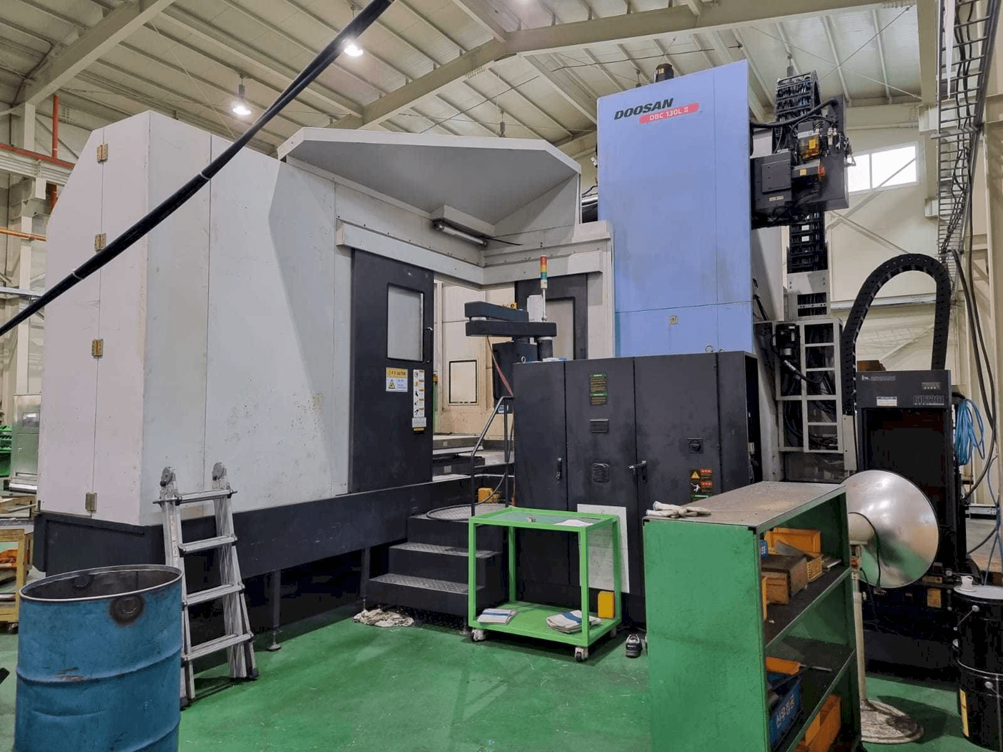 Front view of Doosan DBC 130L II machine