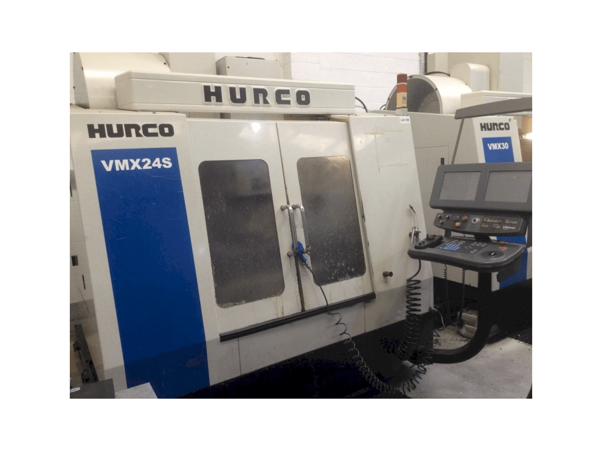 Front view of Hurco VMX24S machine