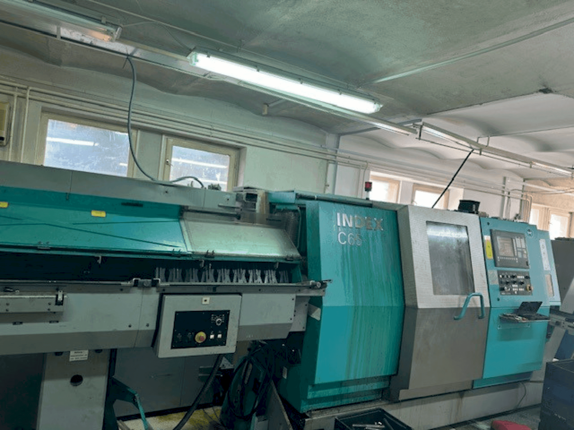 Front view of Index C65 machine