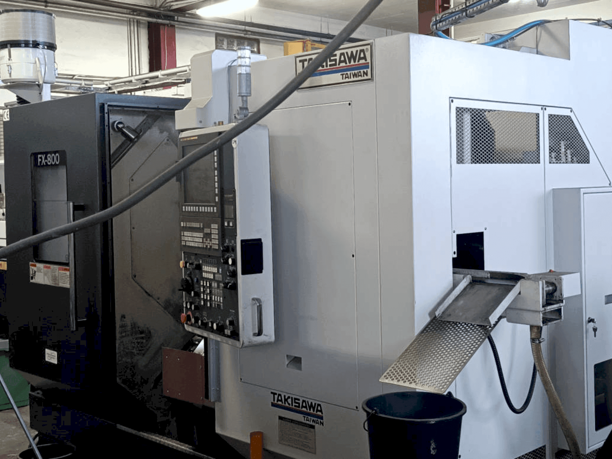 Front view of Takisawa FX800 machine