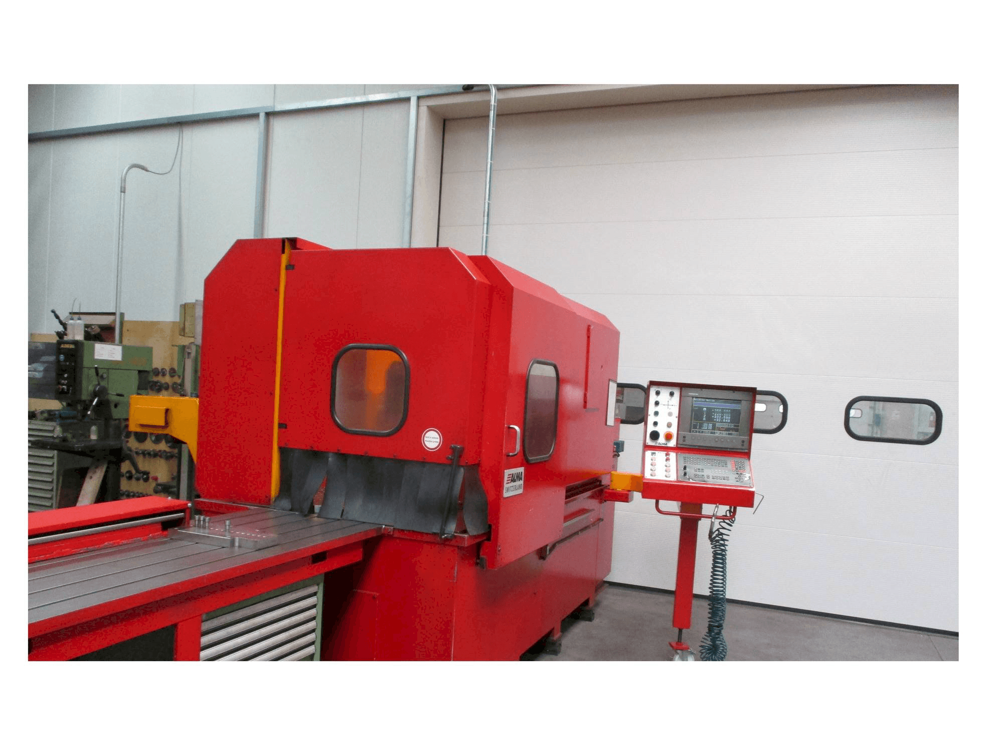 Front view of ALMA SWITZERLAND Alma Hbz-500 machine