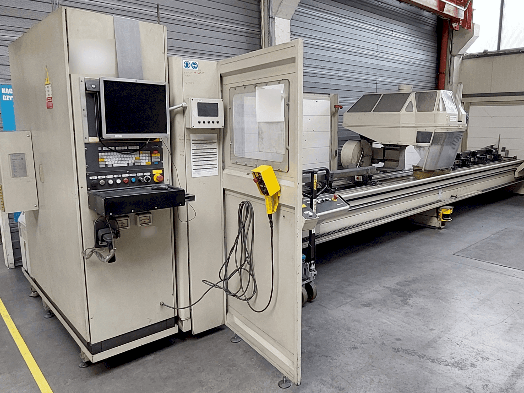 Front view of Emmegi PENDOLARE machine