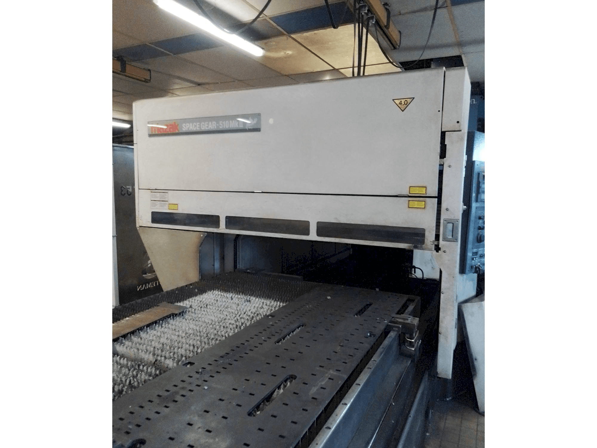 Front view of Mazak SPACE GEAR-510MKII machine