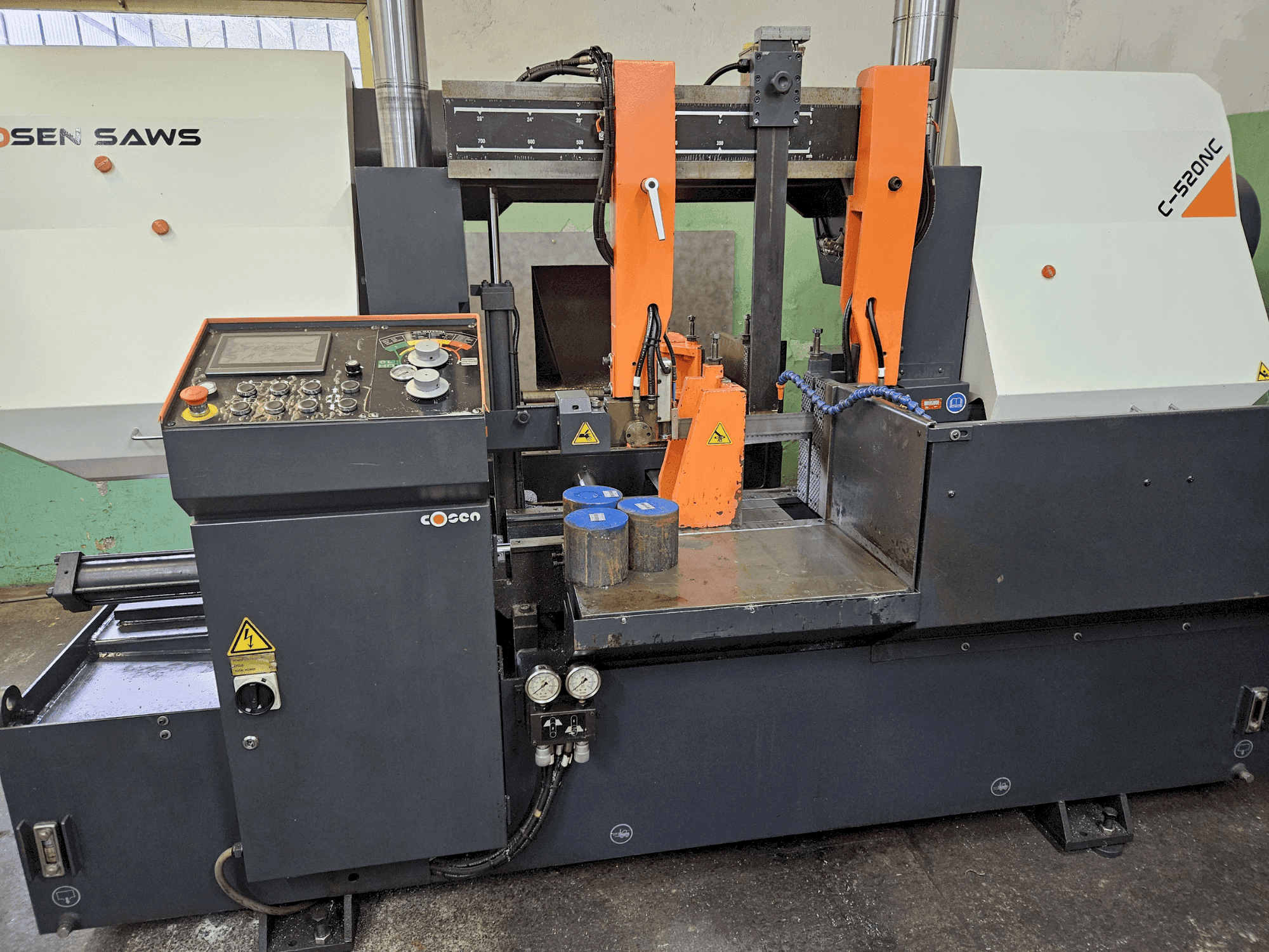 Front view of Cosen C-520CNC machine