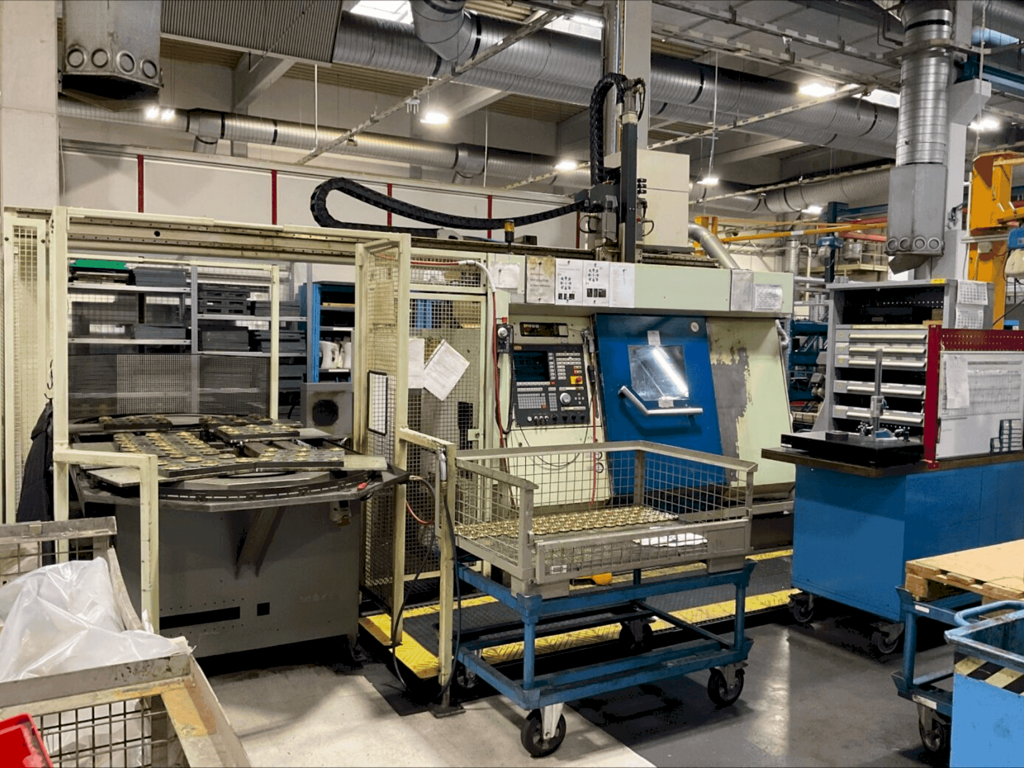Front view of TRAUB TNC 65 machine
