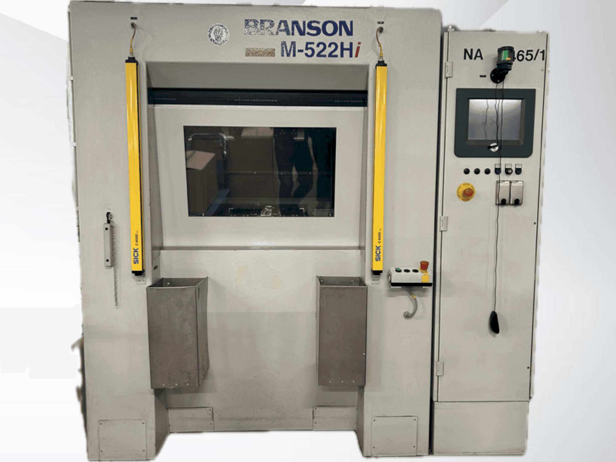 Front view of BRANSON M-522Hi machine