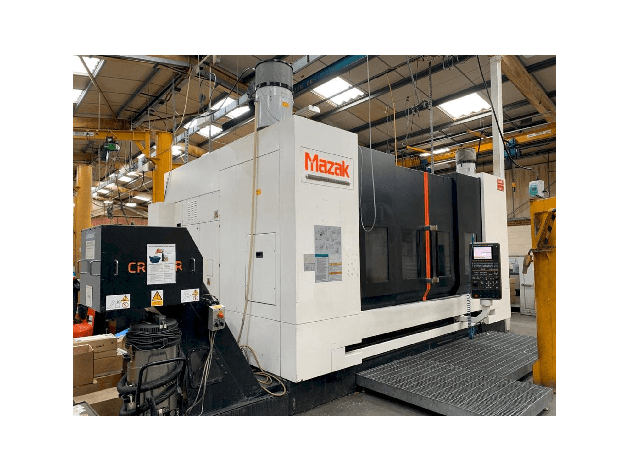 Front view of Mazak VTC-820/30 machine
