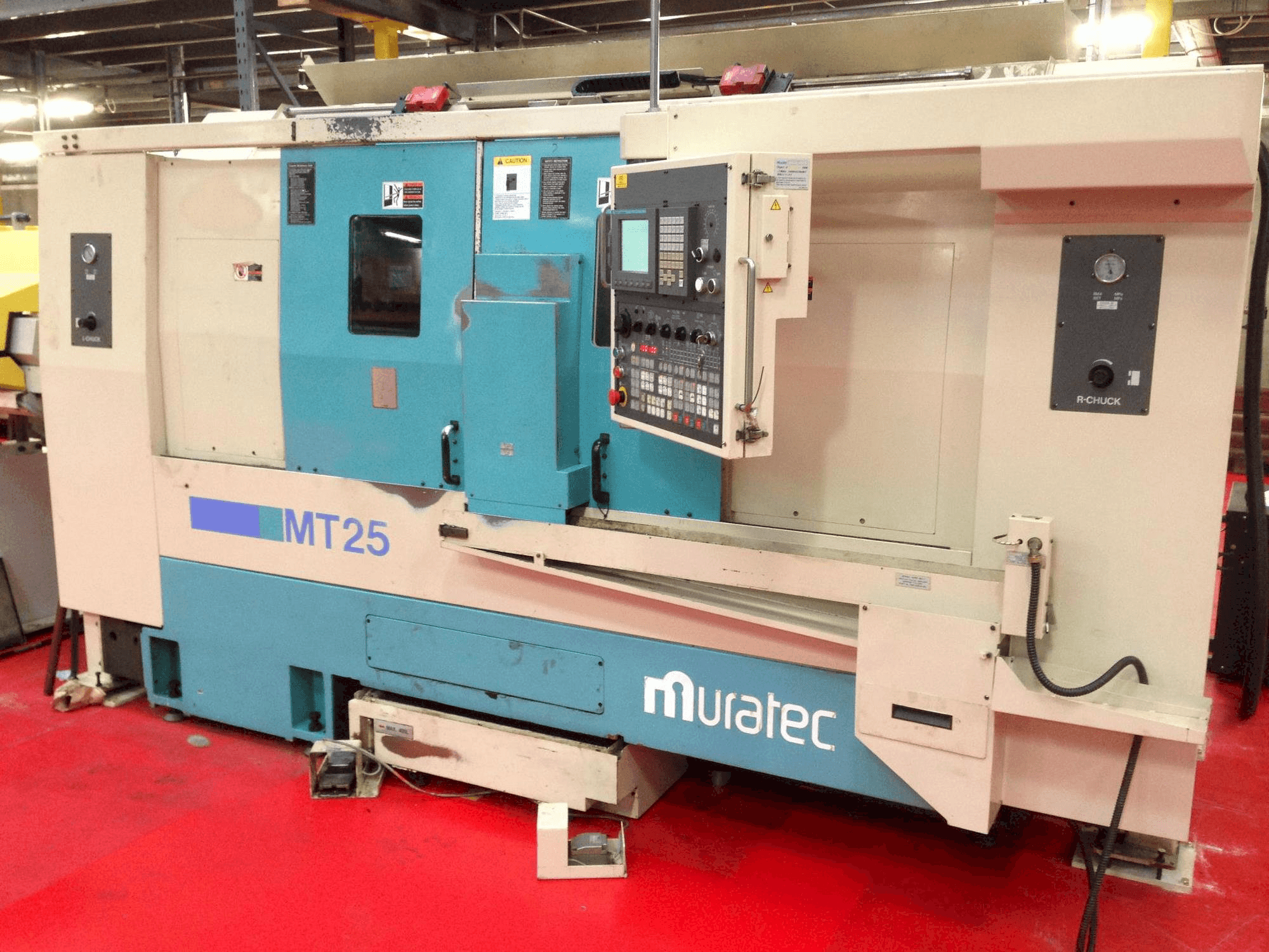 Front view of Muratec MT 25 MC machine