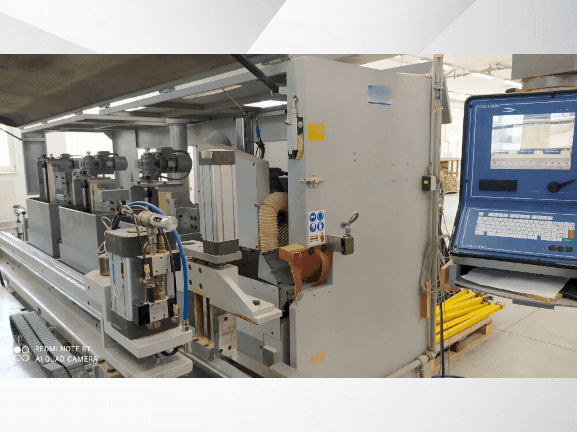 Front view of Colombo Colombo AM 60 machine