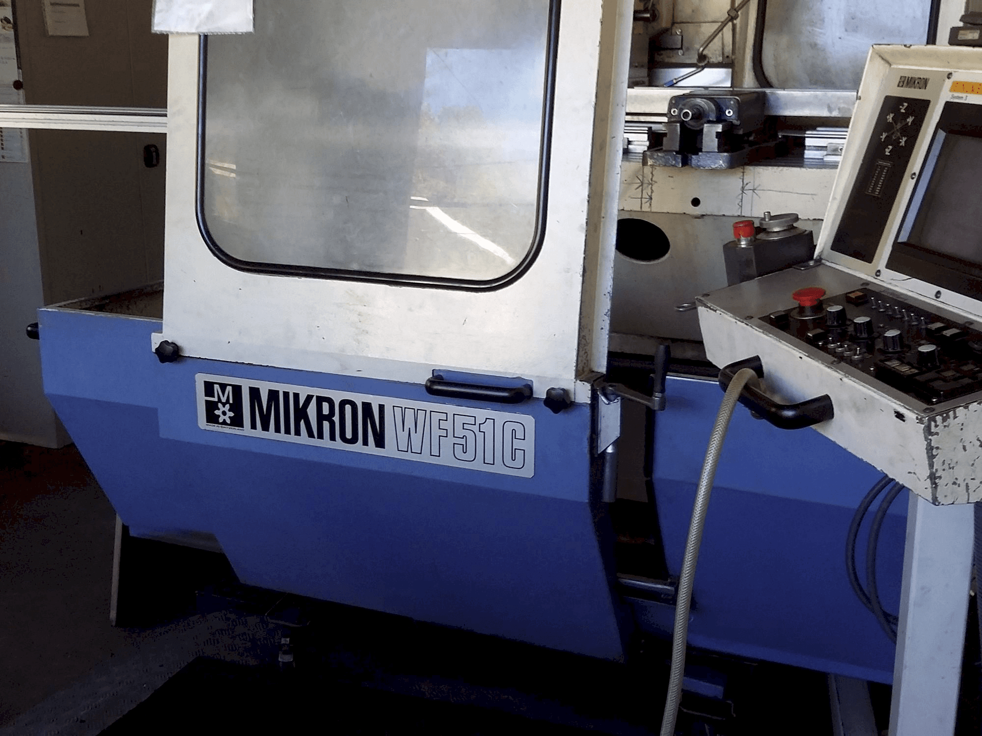 Front view of MIKRON WF51C/3M-4 machine
