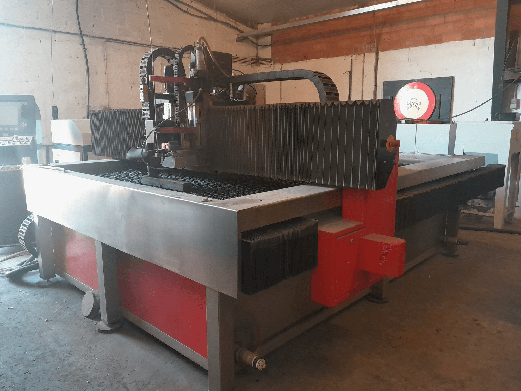 Front view of STAKO Trium WPC Retrofit machine