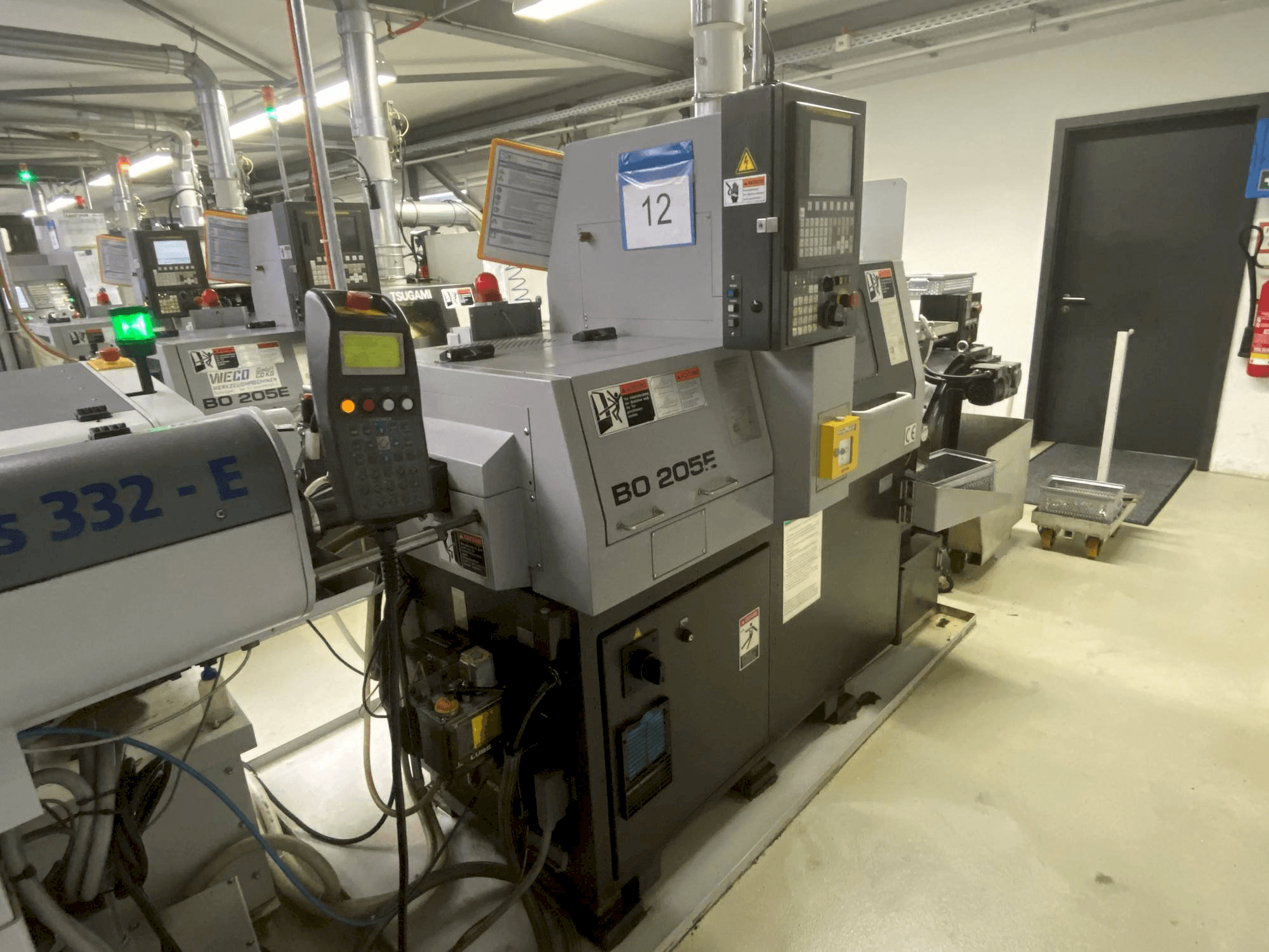 Front view of TSUGAMI Bo205 Eii machine