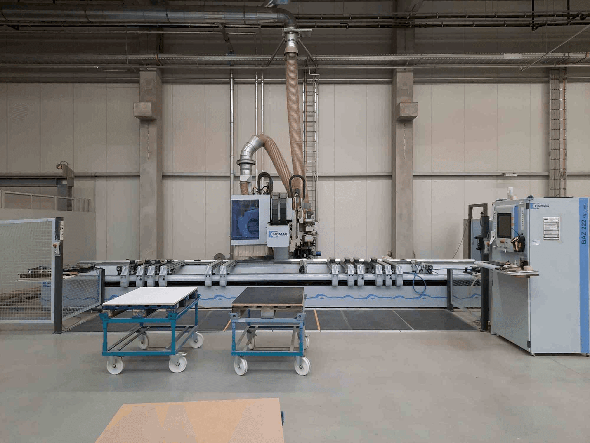 Front view of HOMAG OPTIMAT BAZ222/60/K machine