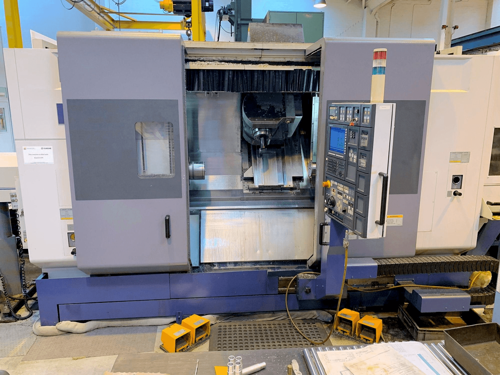 Front view of MORI SEIKI MT2000S machine