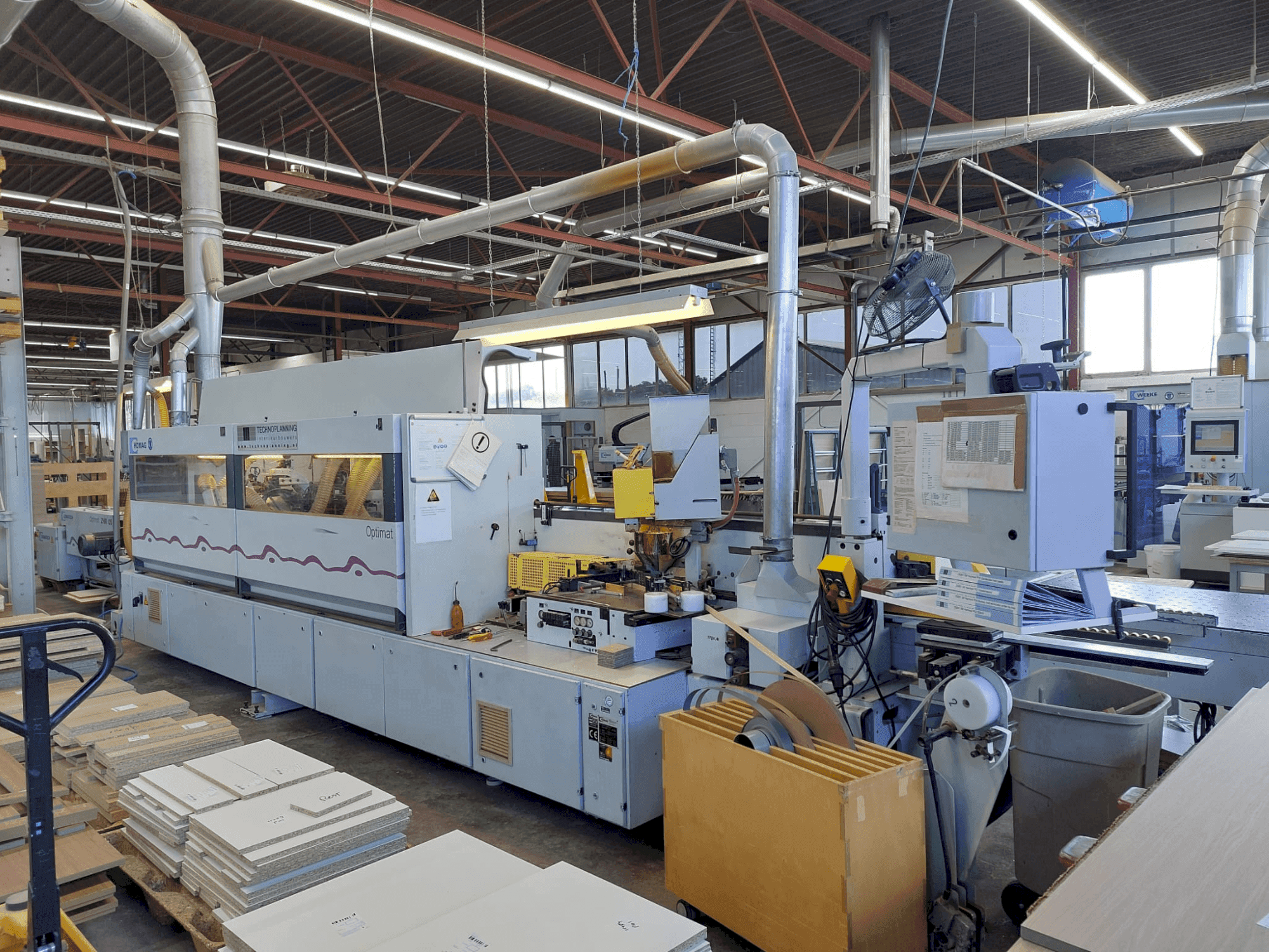 Front view of HOMAG Optimat KL 78/A20/S2/Z machine