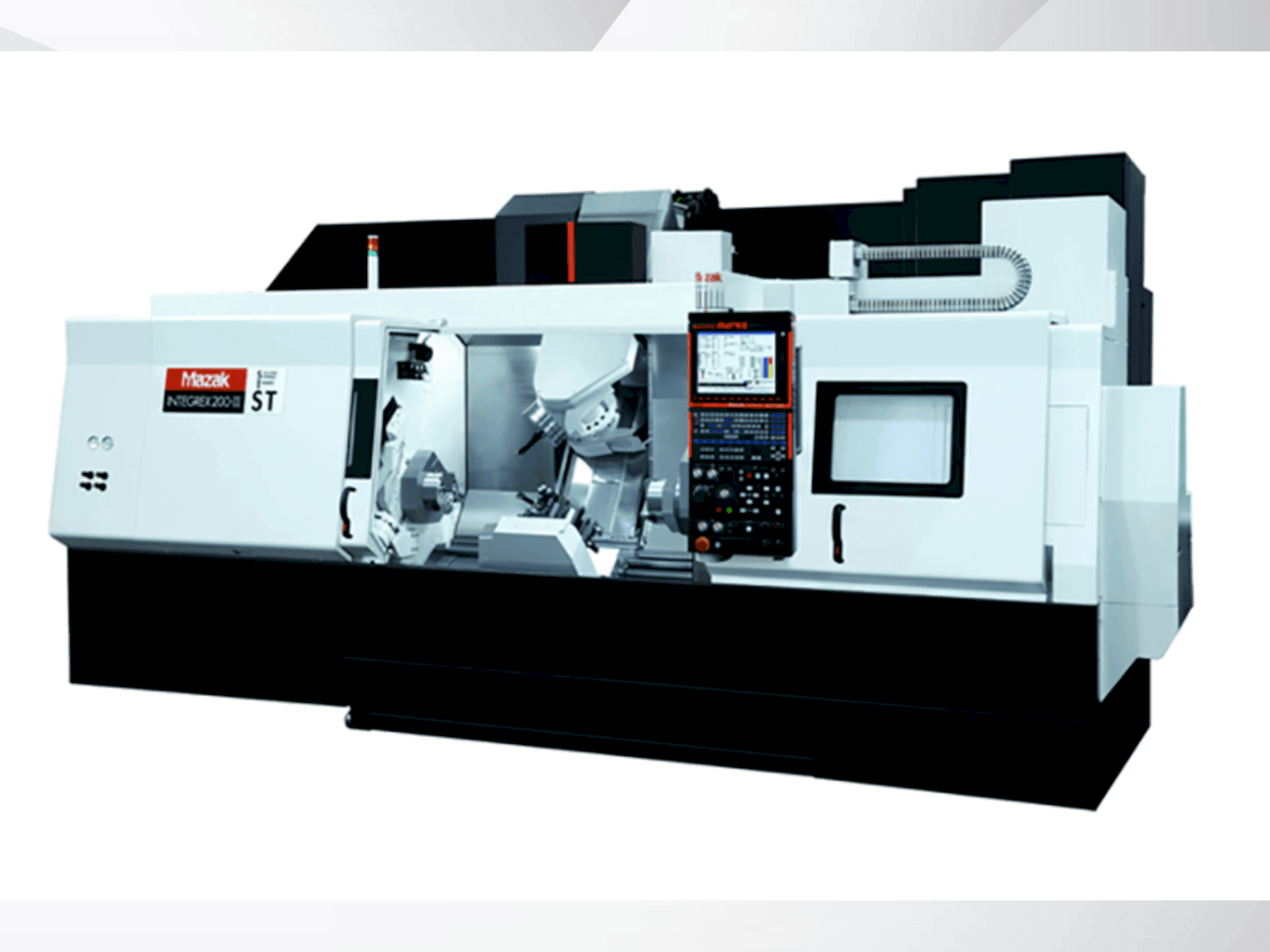 Front view of Mazak Integrex 200 IV ST machine
