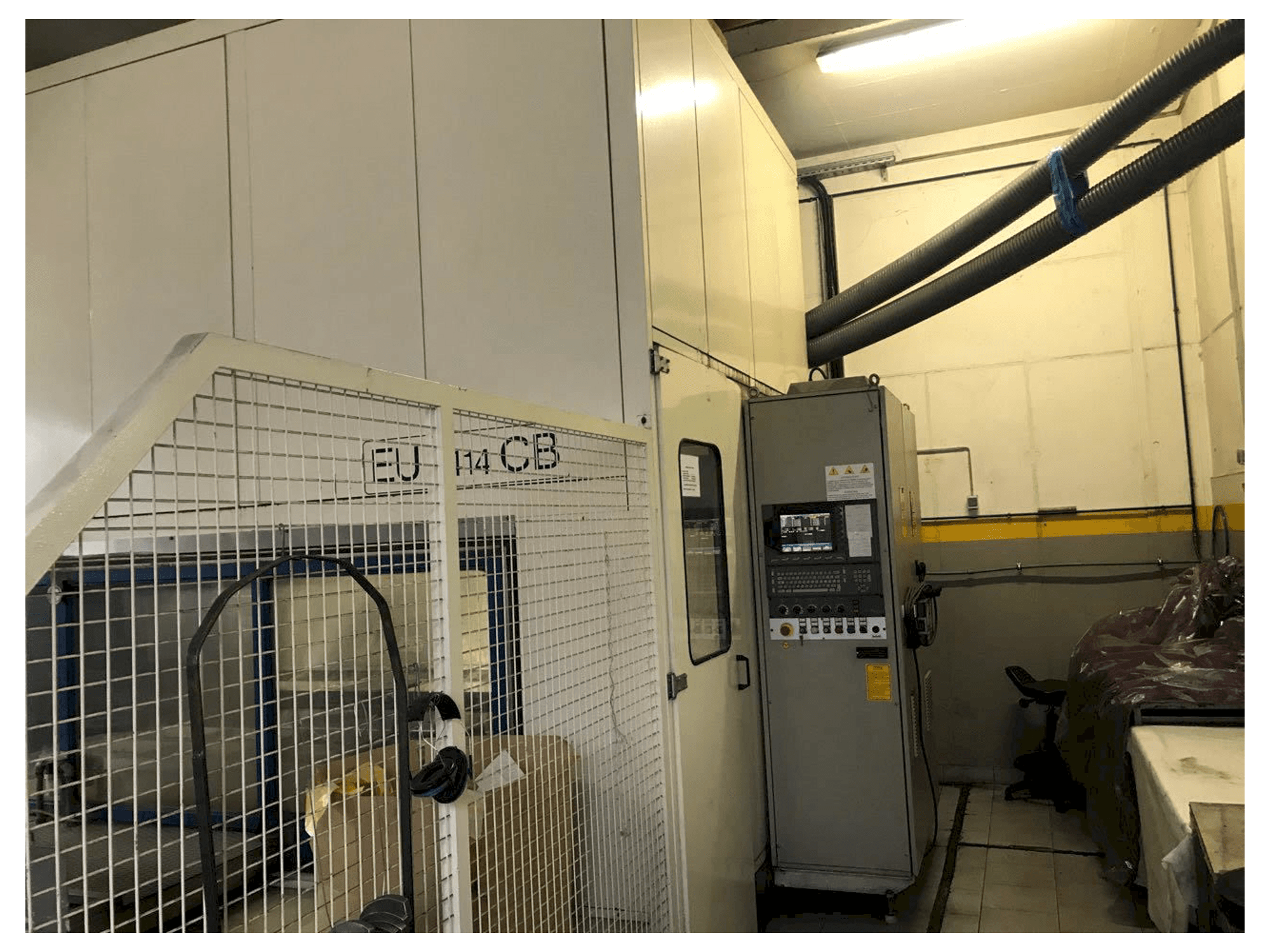 Left side view of Belotti EU3414PWCB machine
