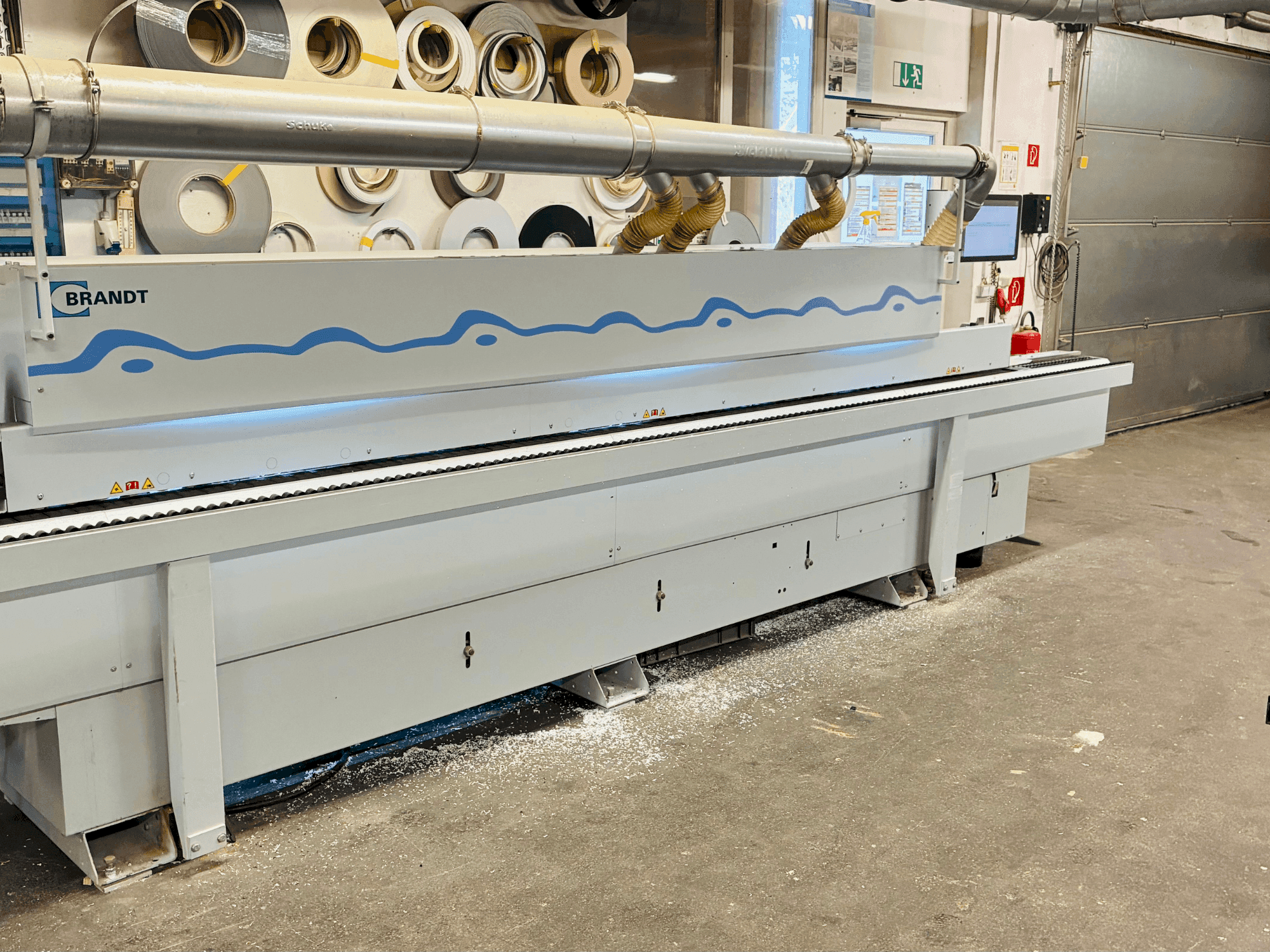 Front view of BRANDT OPTIMAT KDF 440 C machine