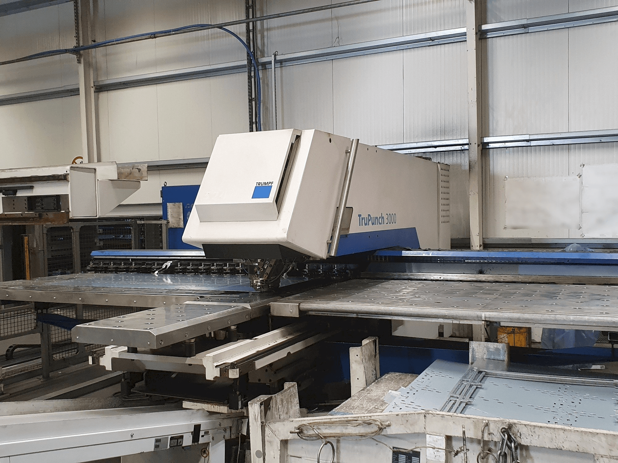 Front view of Trumpf TruPunch 3000 machine