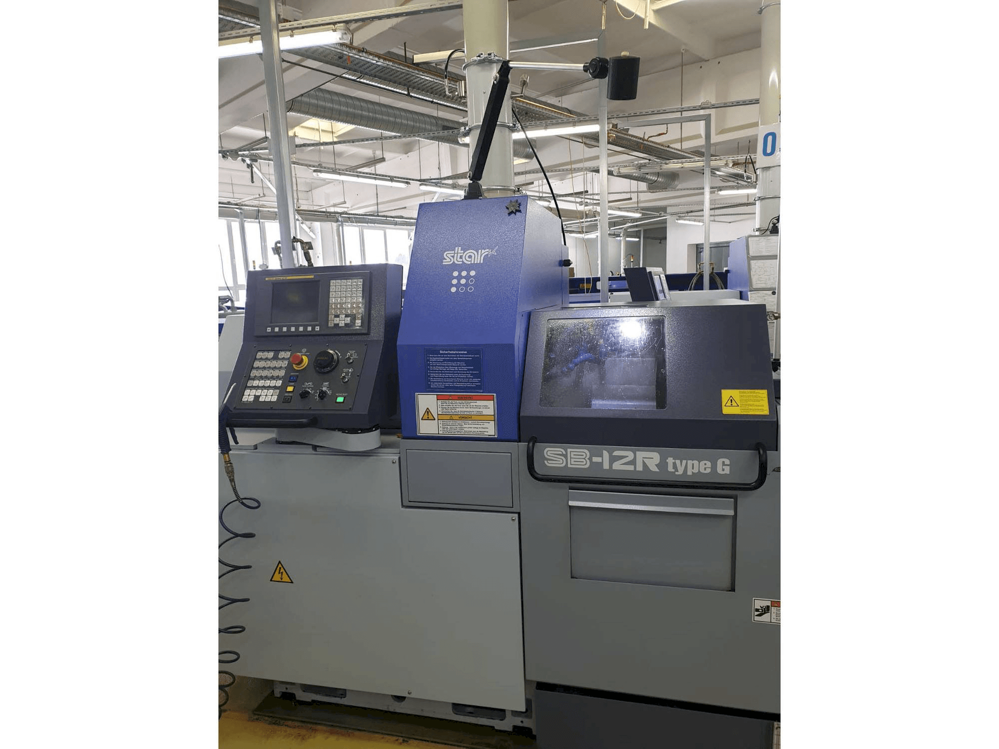 Front view of Star SB12 RG machine